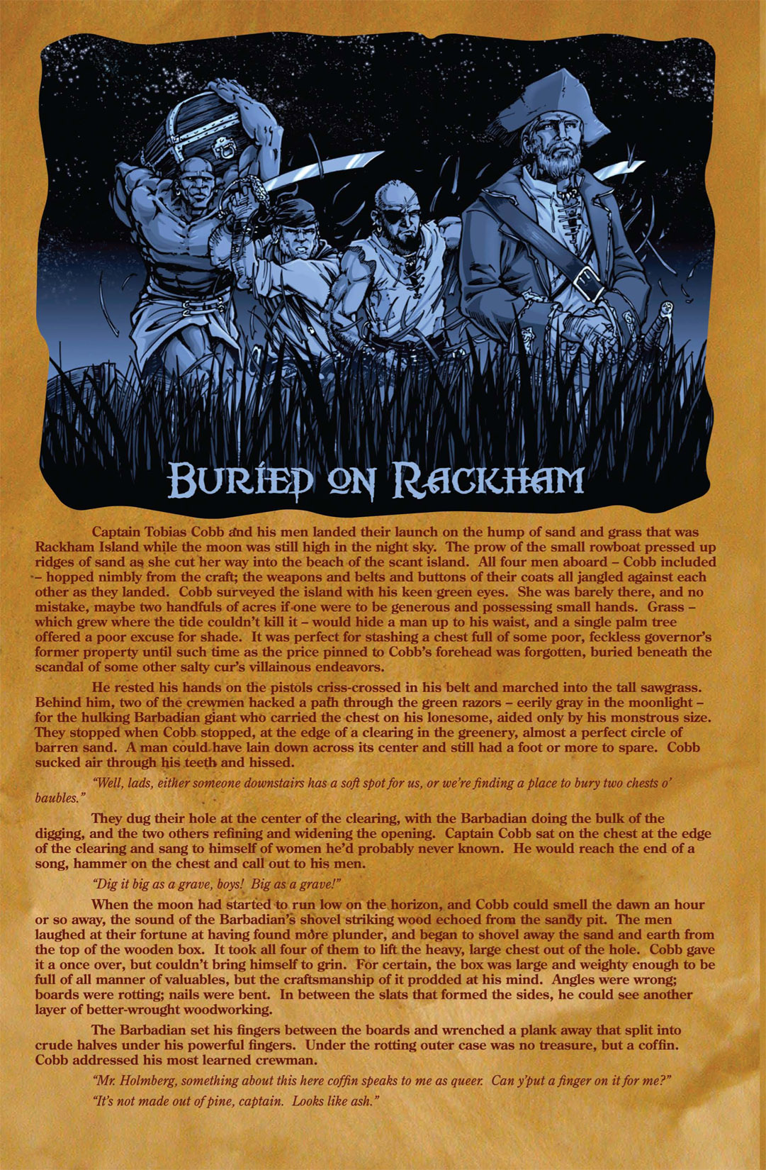 Read online Dead Men Tell No Tales comic -  Issue # _TPB - 104