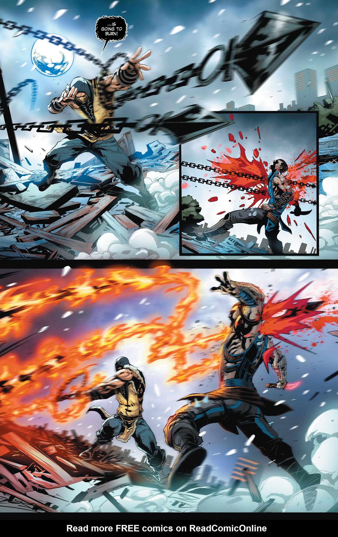 Read online Mortal Kombat X [I] comic -  Issue # _TPB 2 - 17