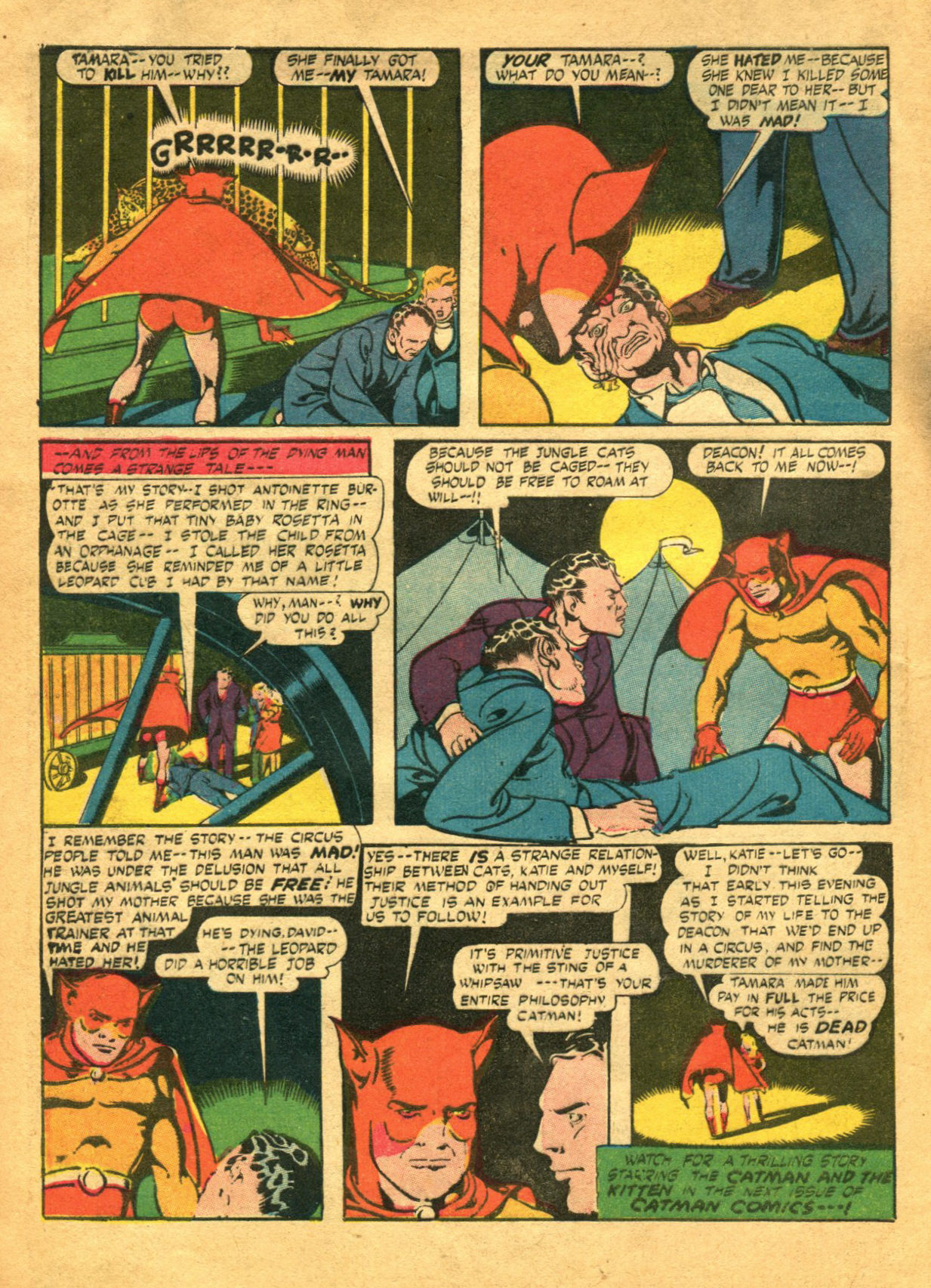 Read online Cat-Man Comics comic -  Issue #27 - 12