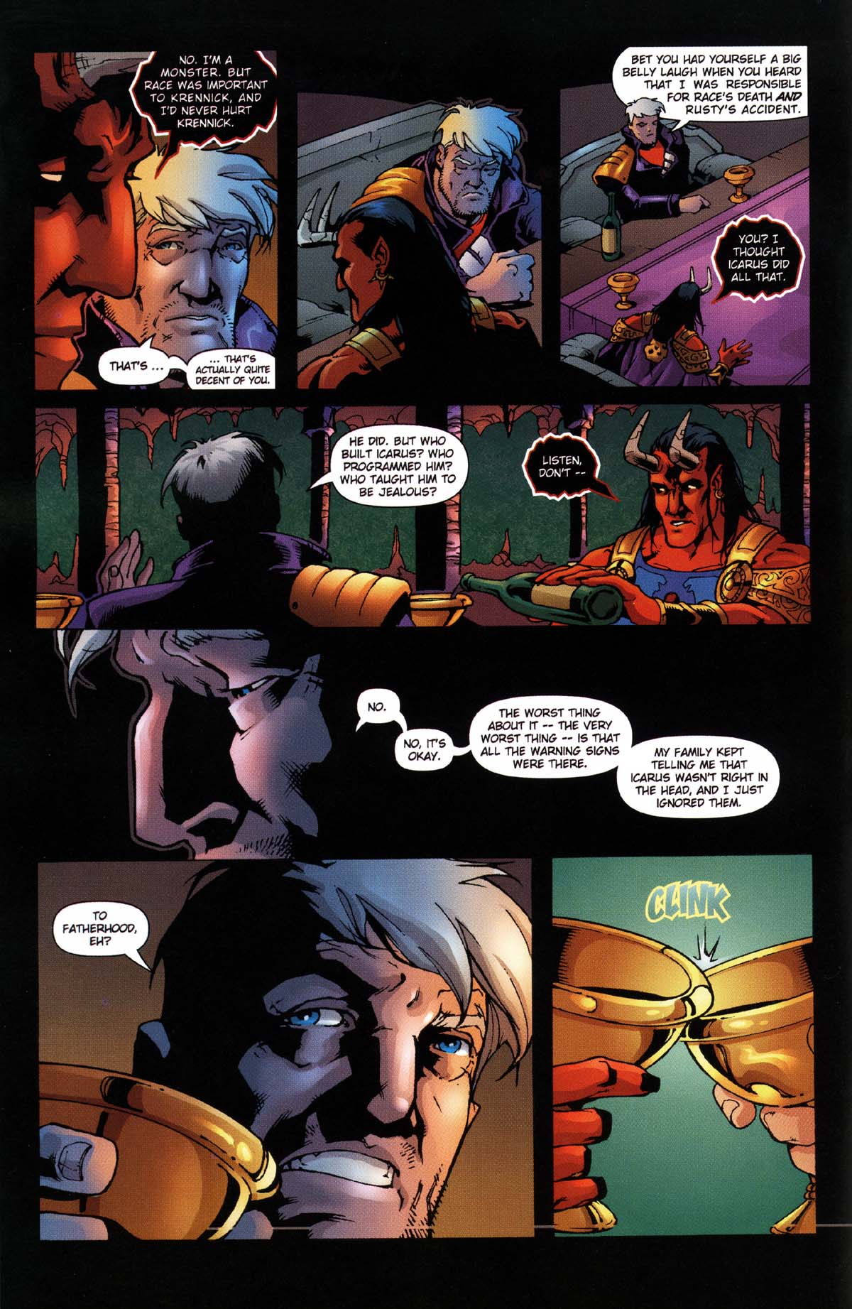 Read online Noble Causes: Family Secrets comic -  Issue #4 - 8