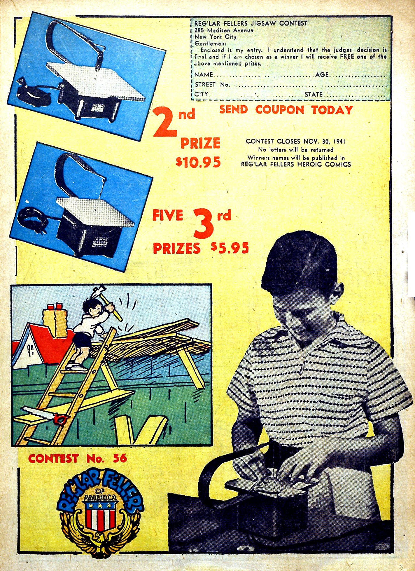 Read online Reg'lar Fellers Heroic Comics comic -  Issue #9 - 36