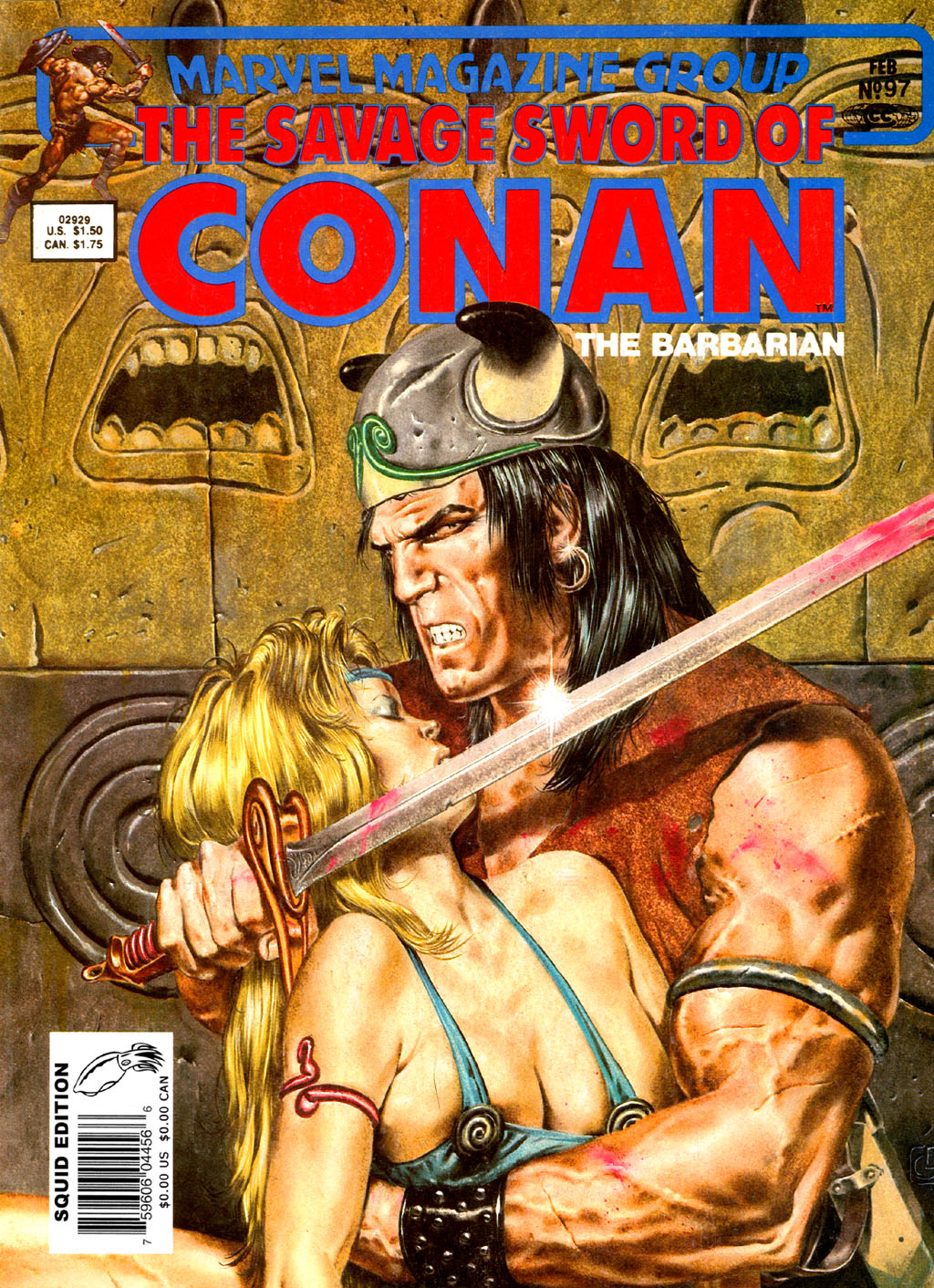 Read online The Savage Sword Of Conan comic -  Issue #97 - 1