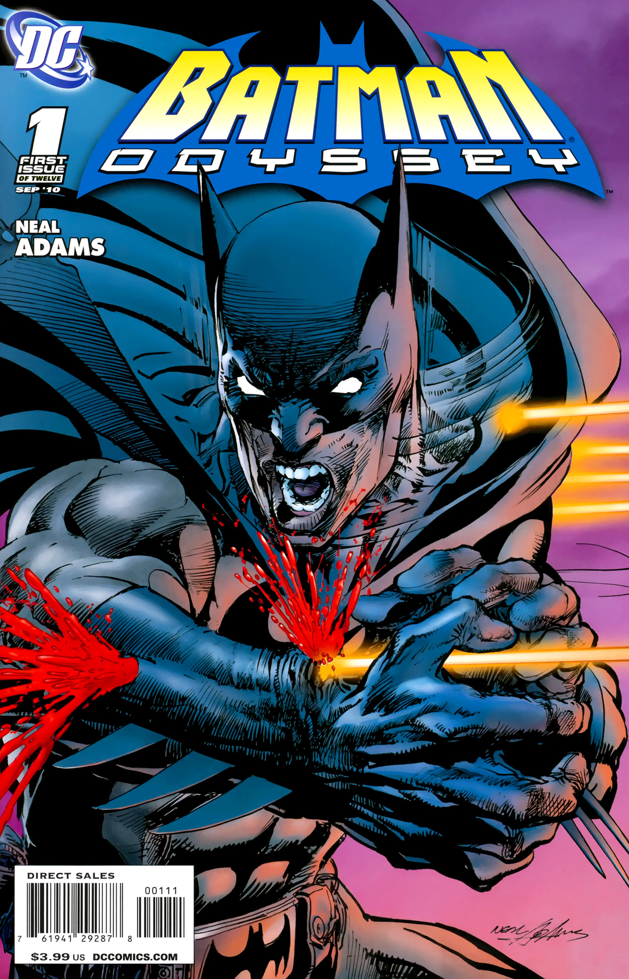 Read online Batman: Odyssey (2010) comic -  Issue #1 - 1