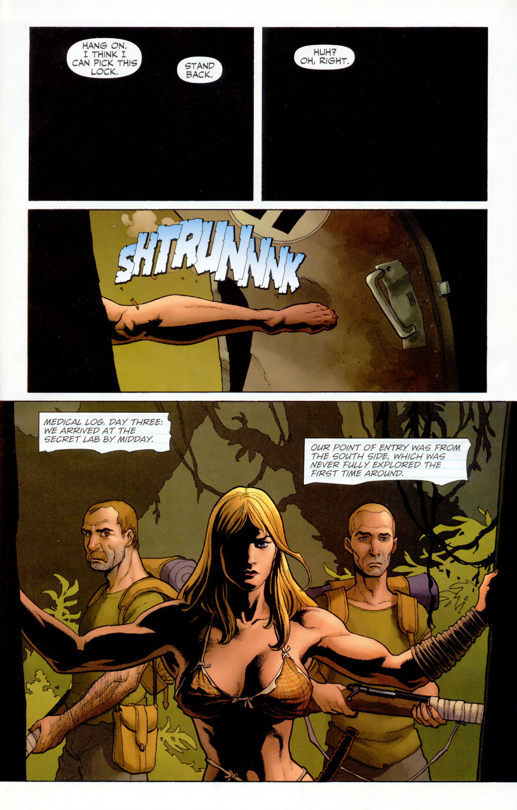 Read online Shanna, the She-Devil (2005) comic -  Issue #4 - 4