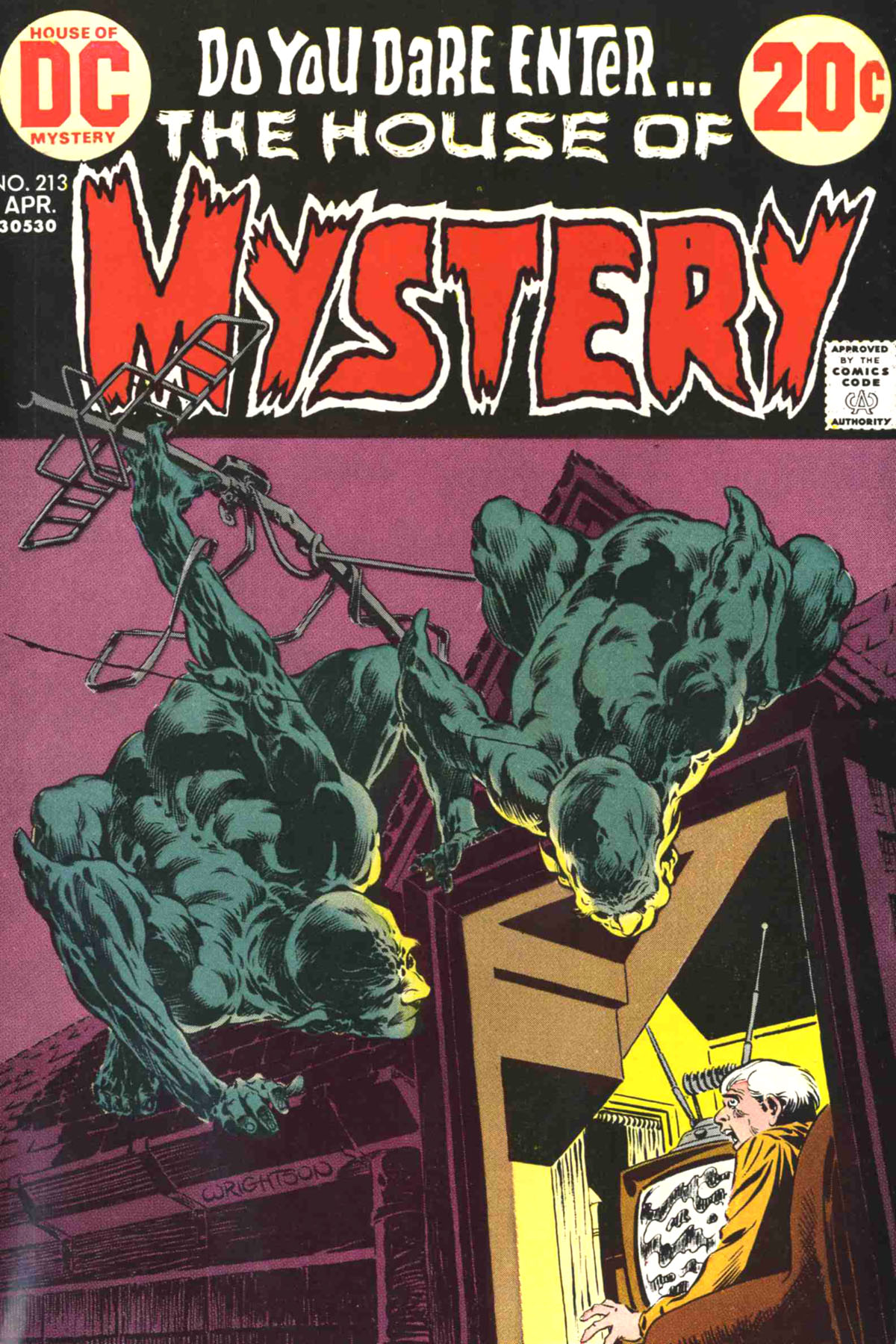 Read online House of Mystery (1951) comic -  Issue #213 - 1