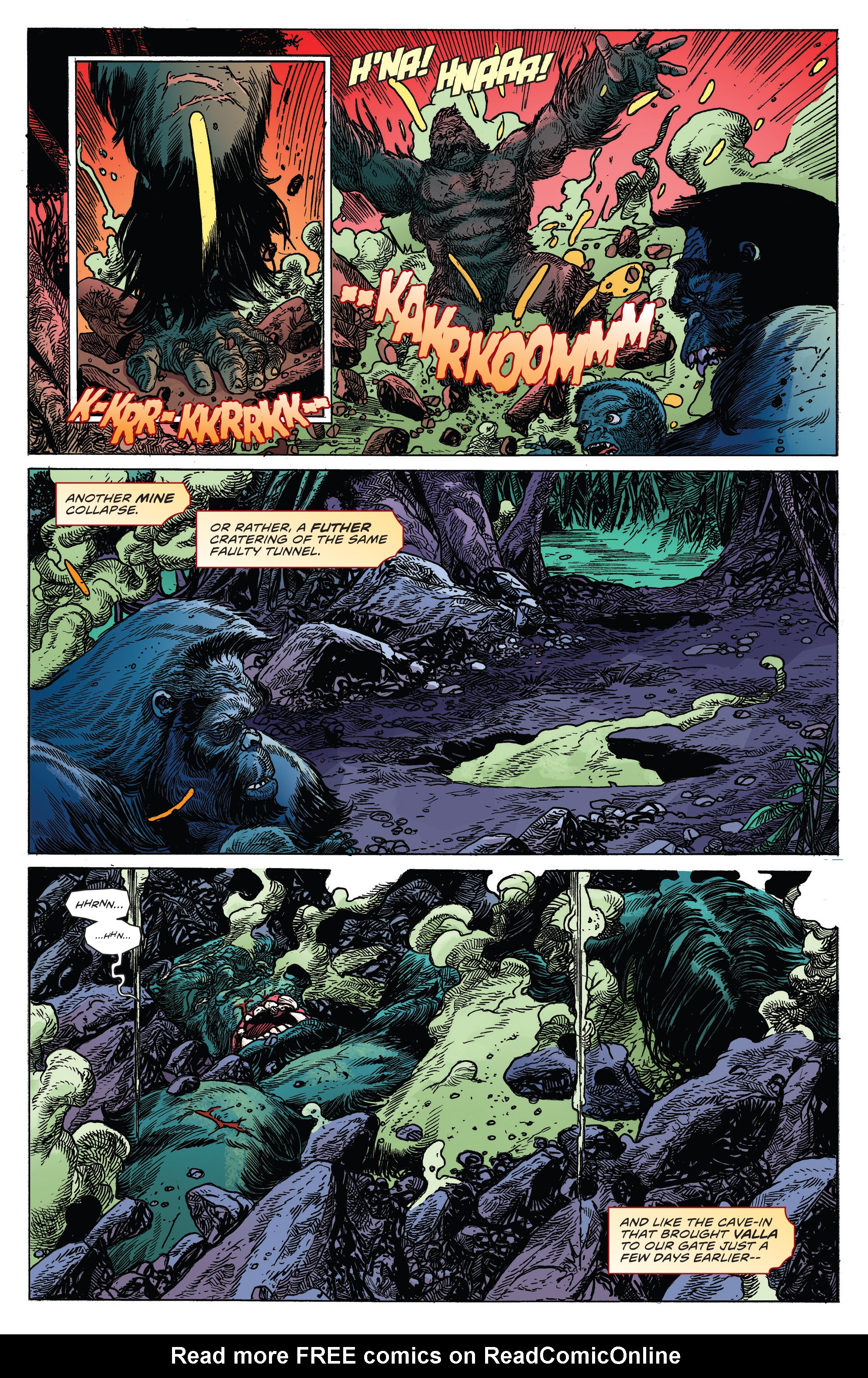 Read online Kong Of Skull Island comic -  Issue #8 - 18