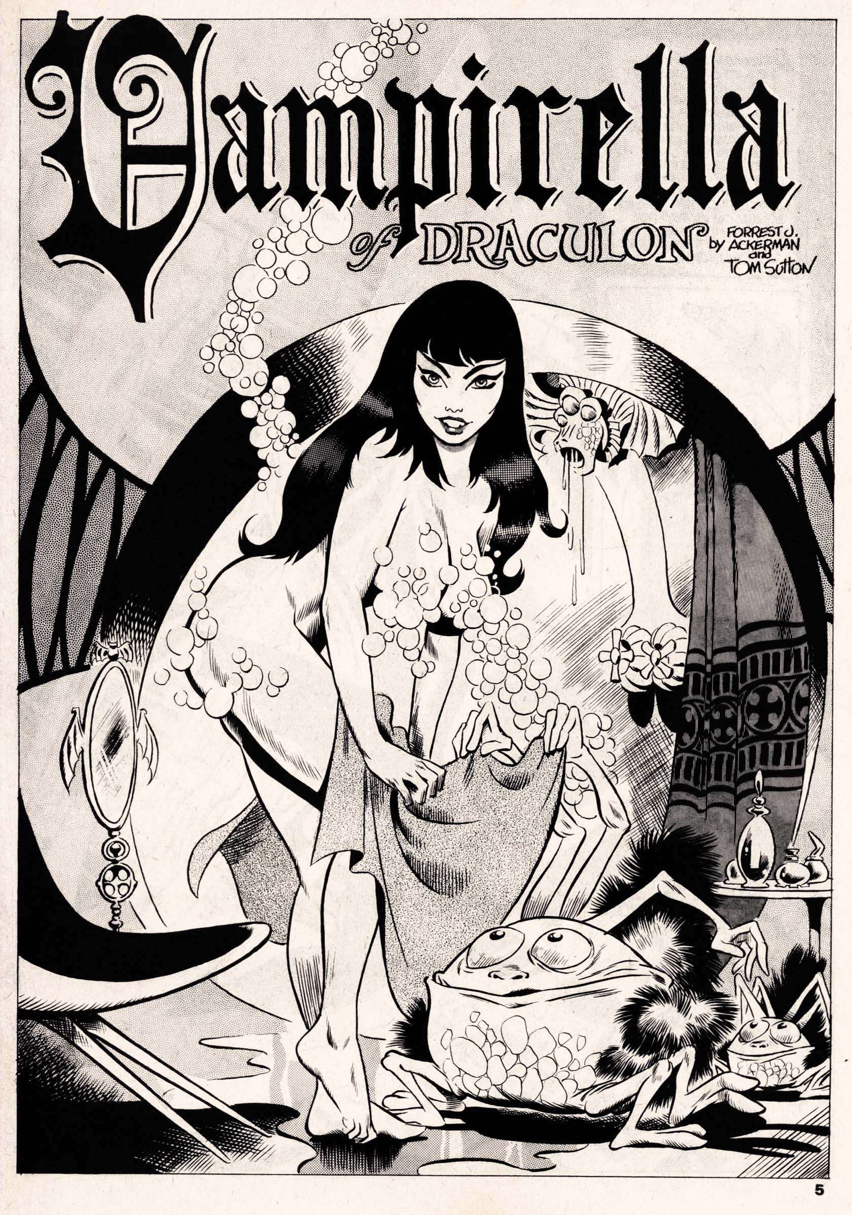 Read online Vampirella (1969) comic -  Issue #1 - 5