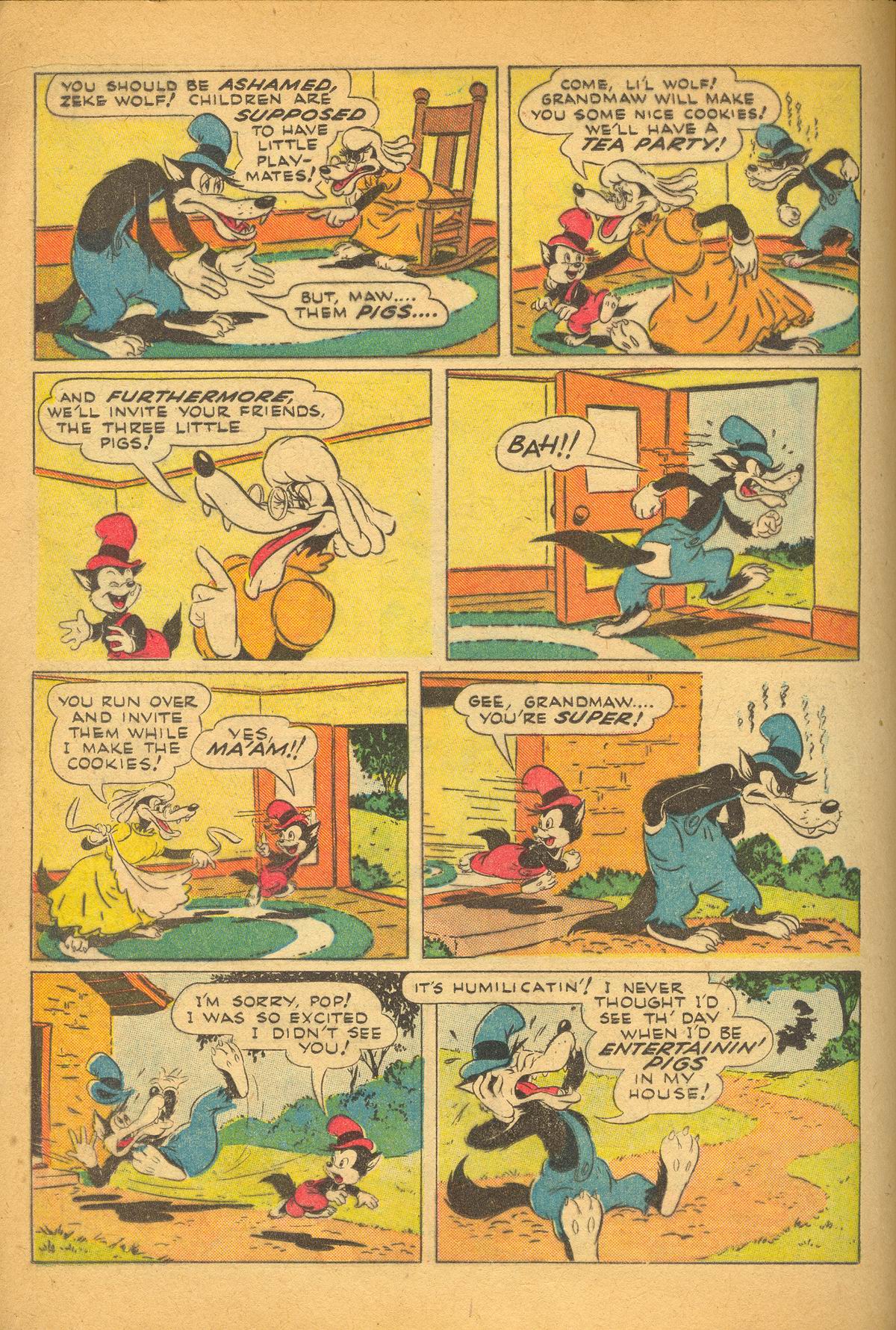 Read online Walt Disney's Comics and Stories comic -  Issue #74 - 22