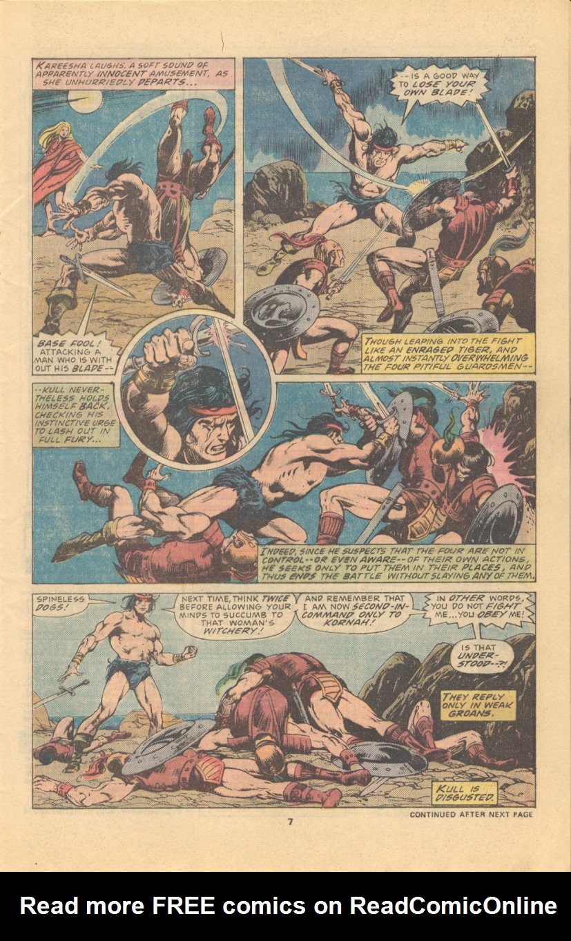 Read online Kull The Destroyer comic -  Issue #17 - 6