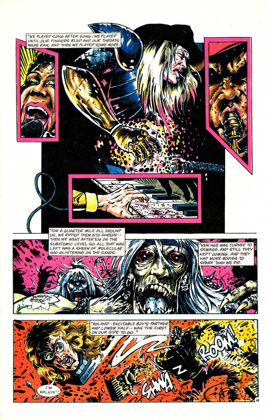 Read online Grimjack comic -  Issue #76 - 17