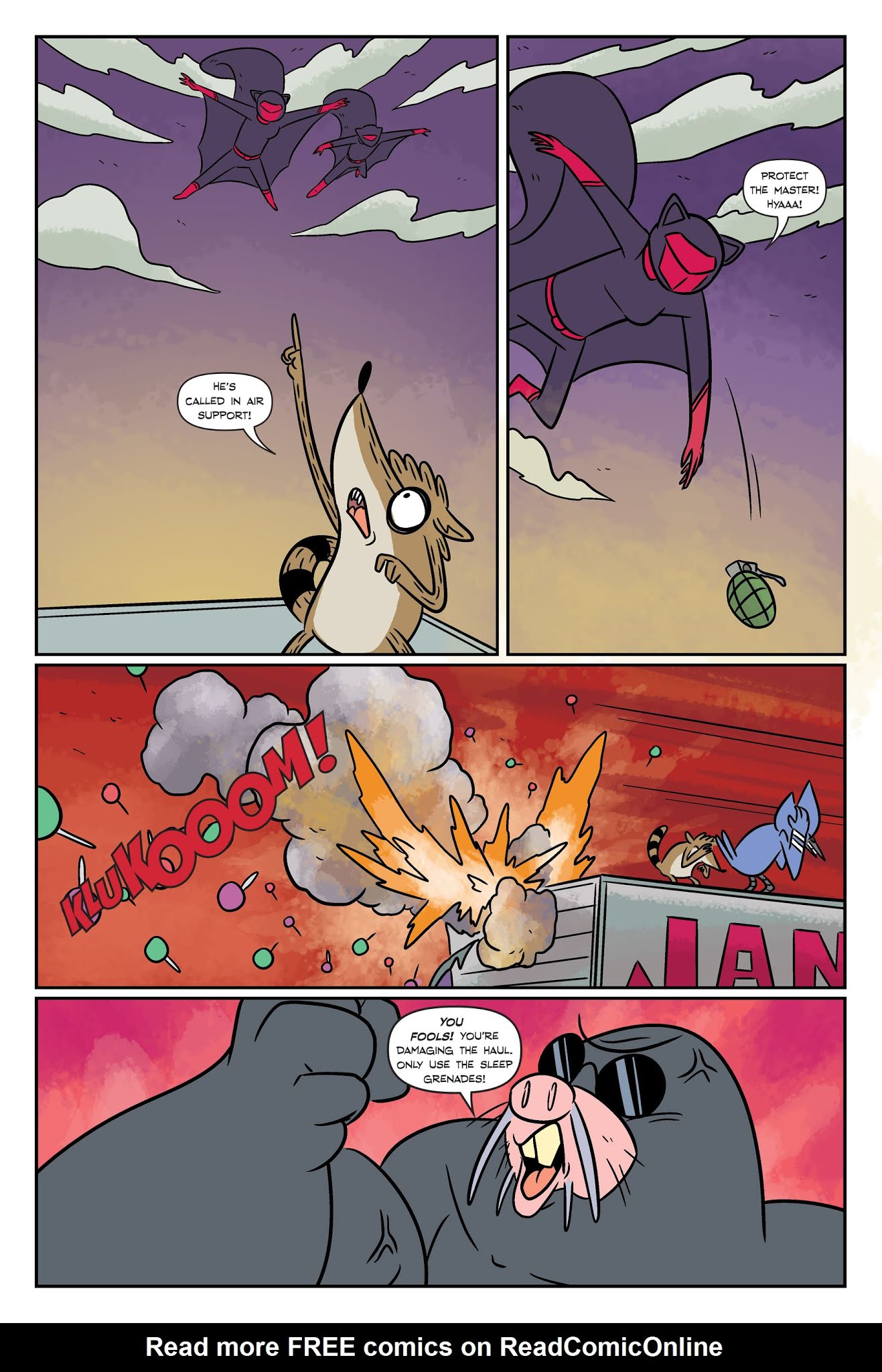 Read online Regular Show: Noir Means Noir, Buddy comic -  Issue # TPB (Part 2) - 42