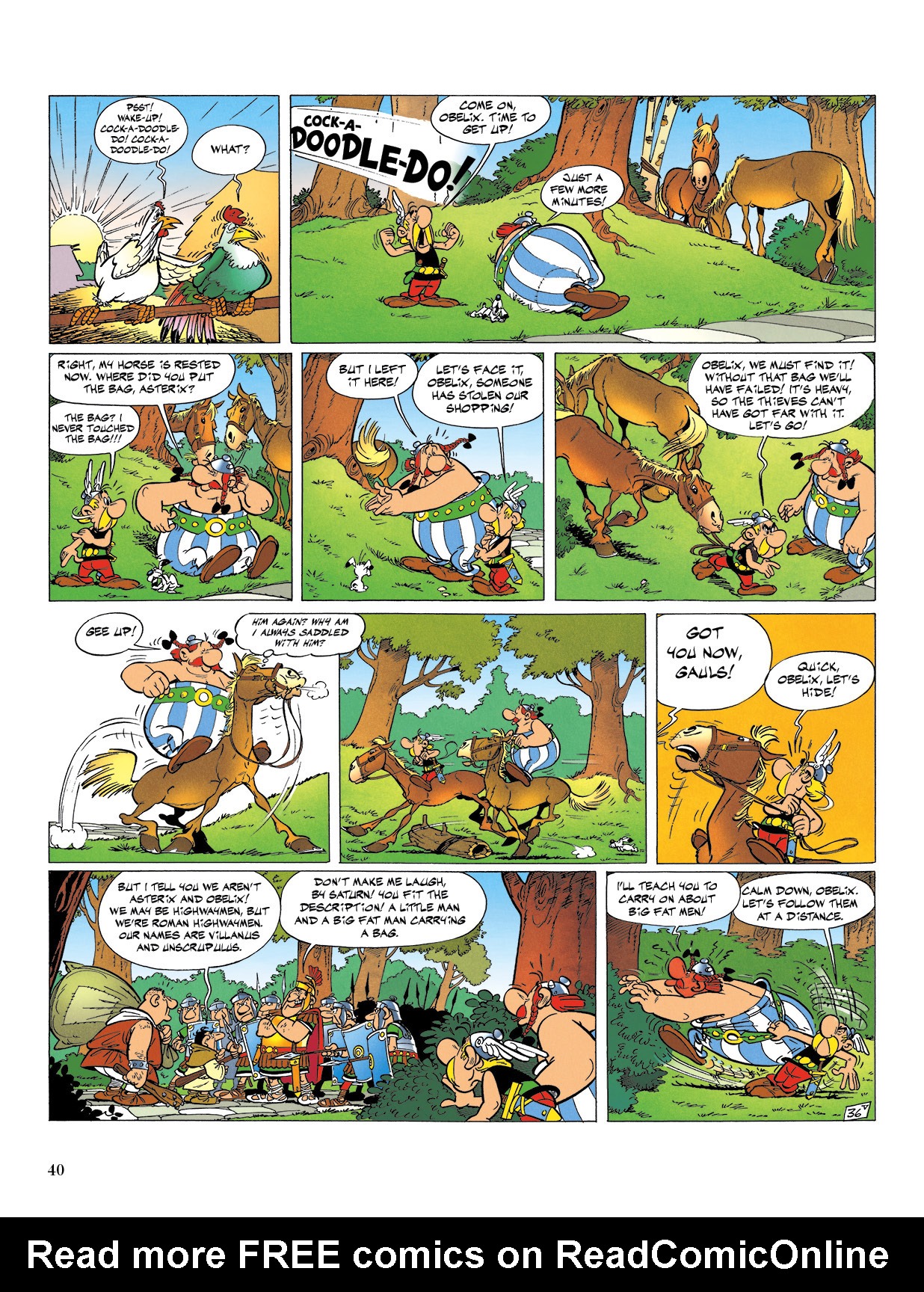 Read online Asterix comic -  Issue #5 - 41