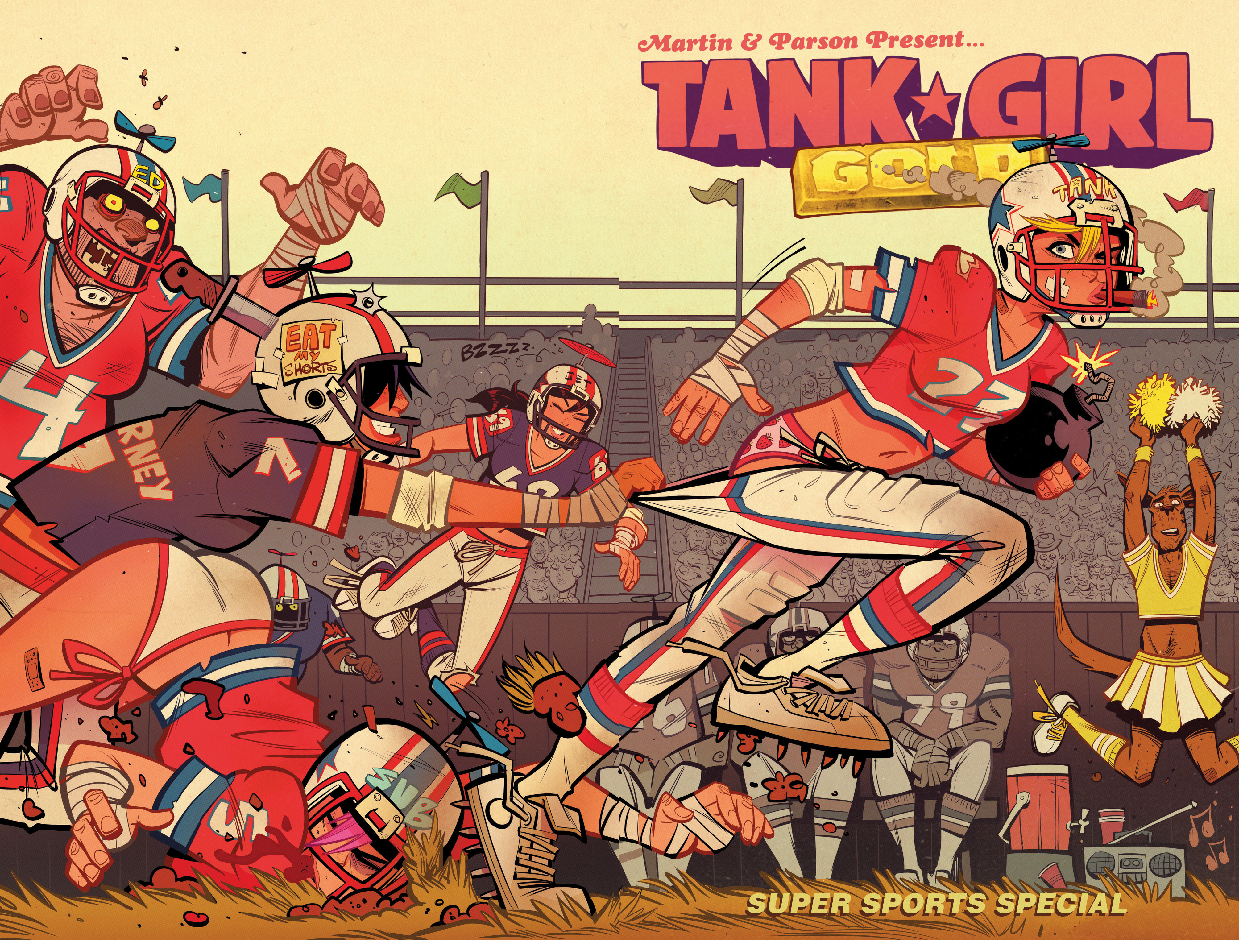 Read online Tank Girl: Gold comic -  Issue #2 - 23