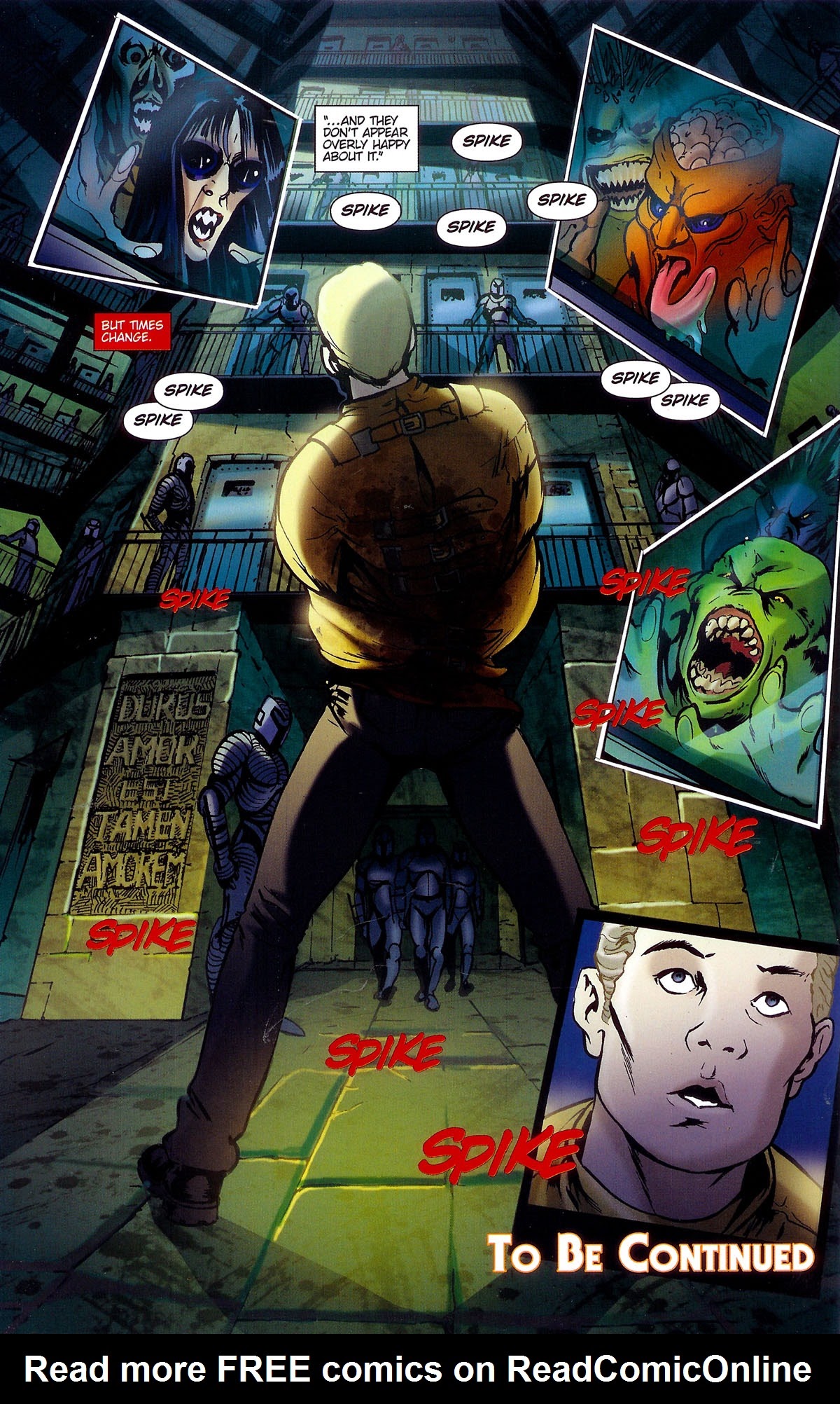 Read online Spike: Asylum comic -  Issue #1 - 24