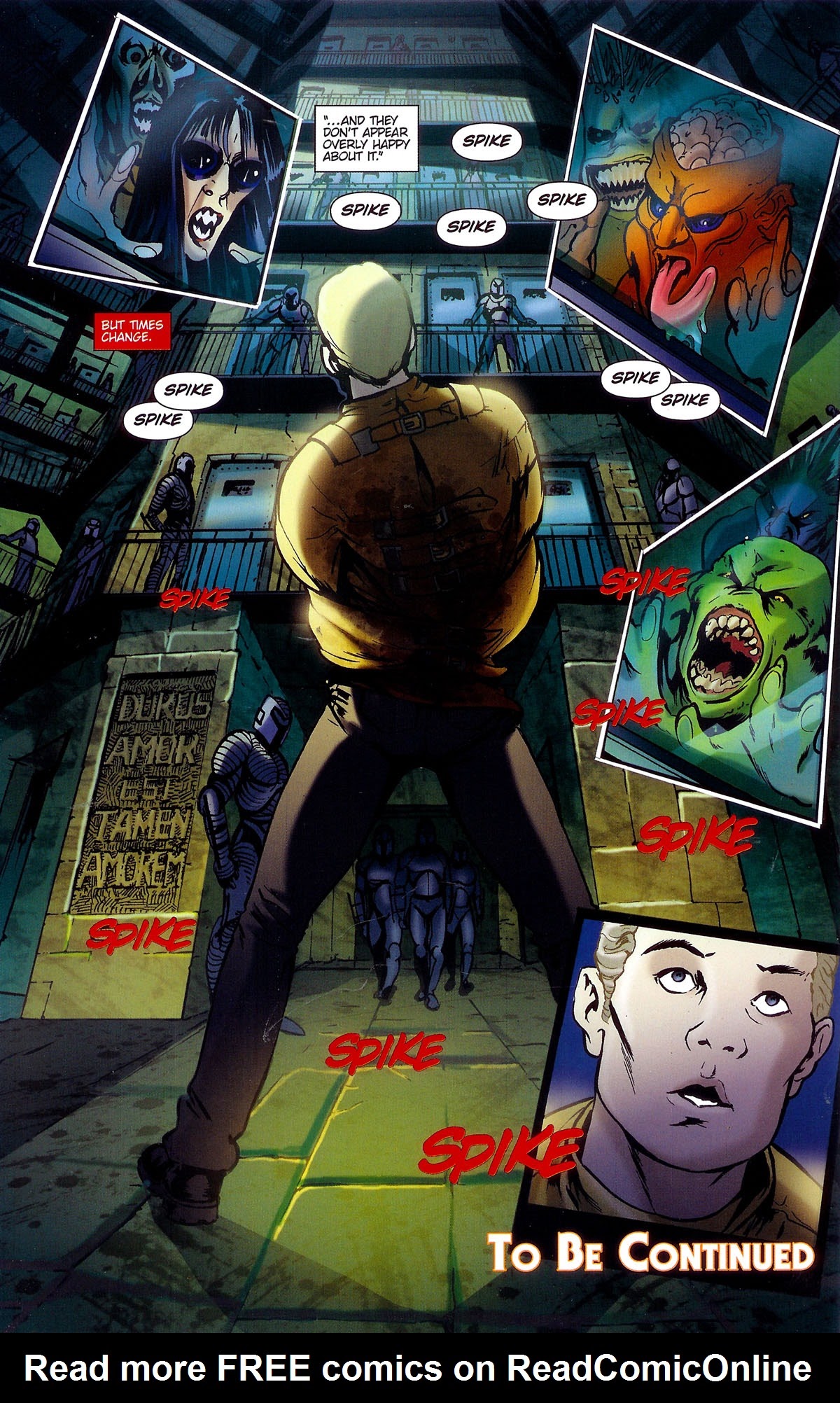 Read online Spike: Asylum comic -  Issue #1 - 24