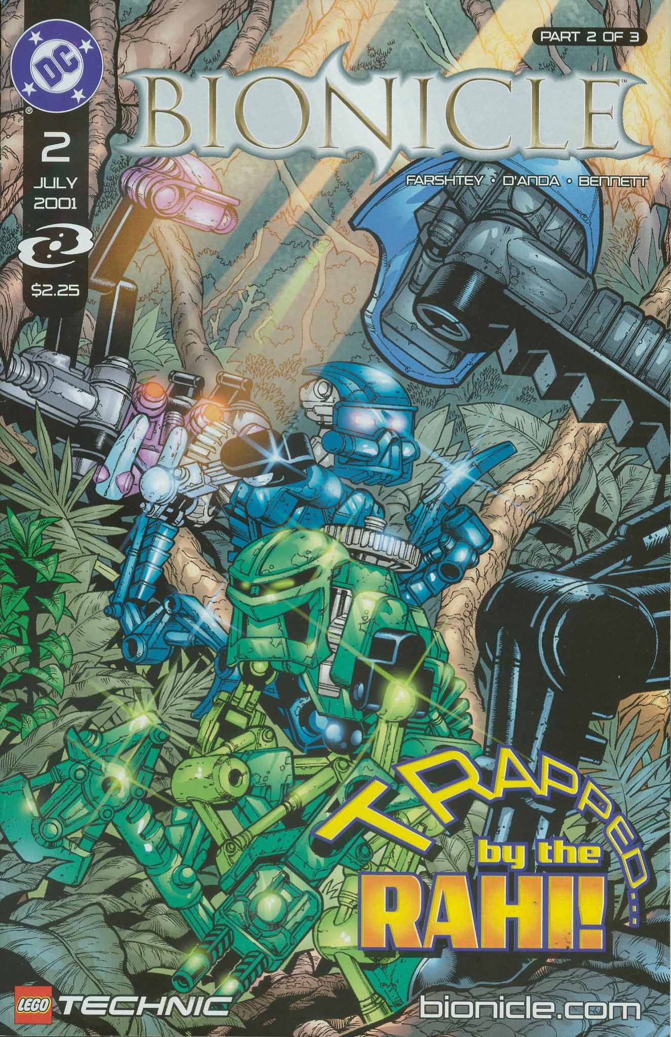 Read online Bionicle comic -  Issue #2 - 1