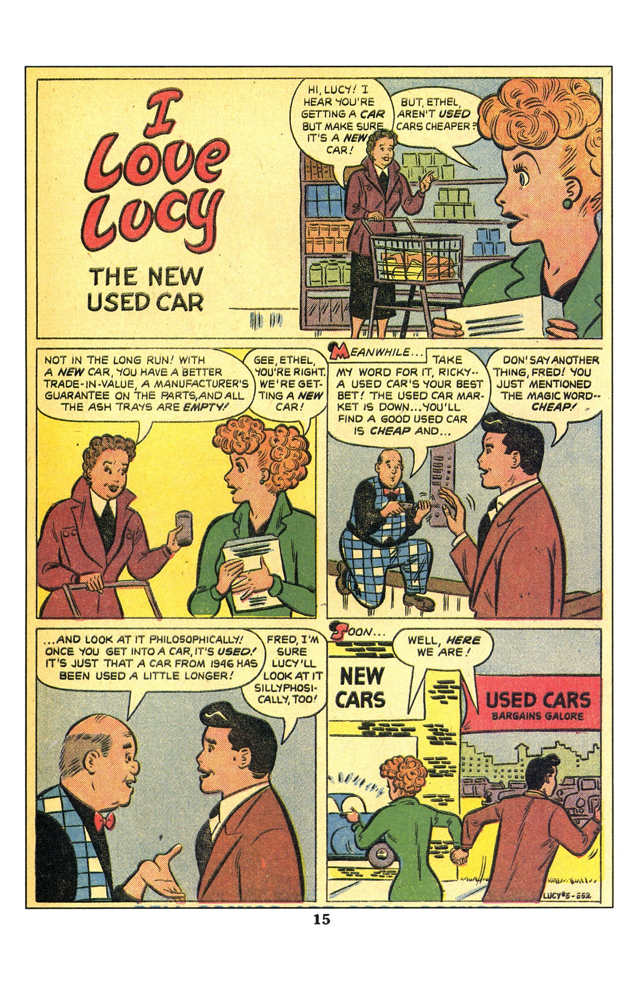 Read online I Love Lucy in Full Color comic -  Issue # Full - 17