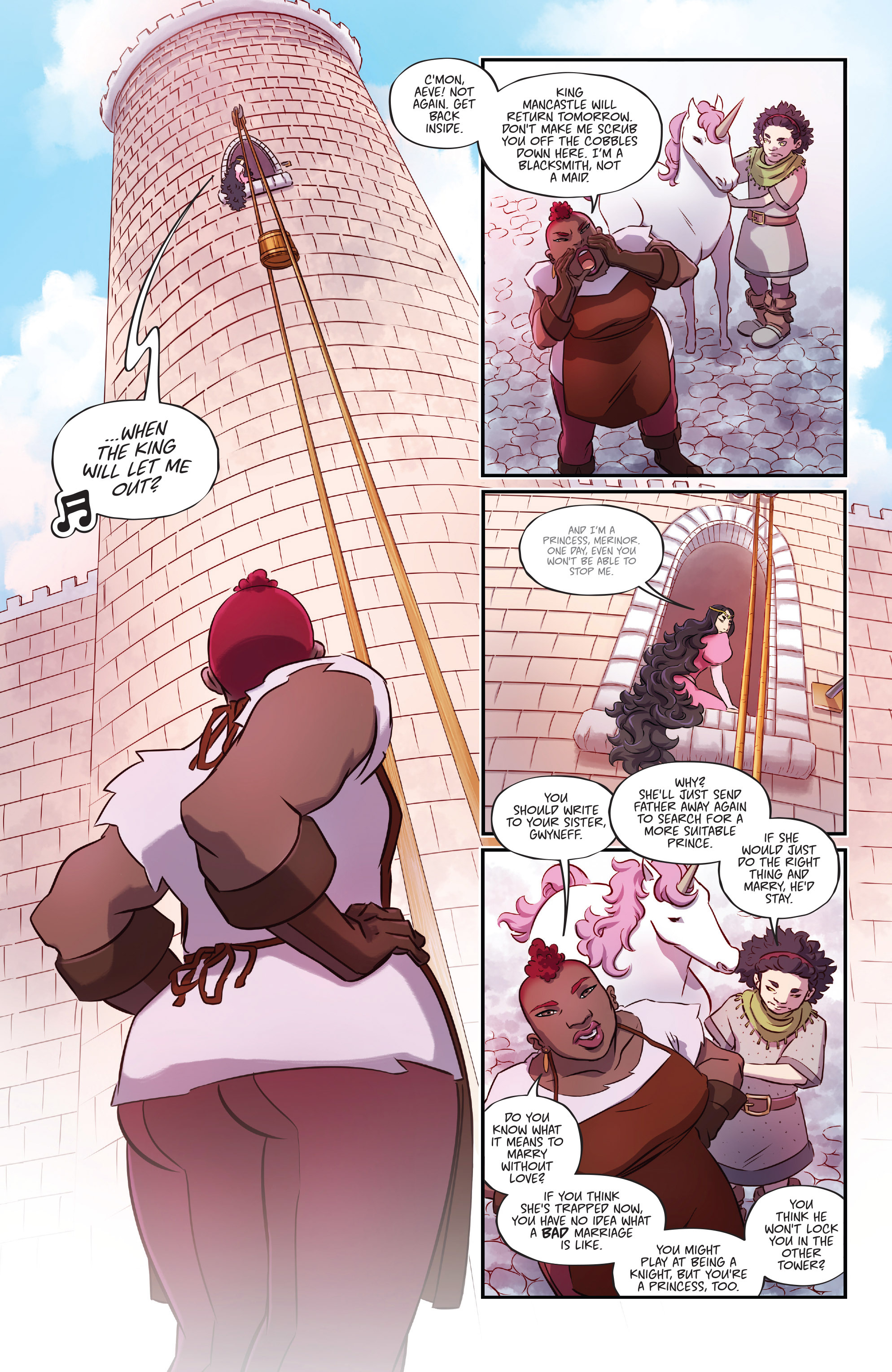 Read online Lady Castle comic -  Issue #1 - 6