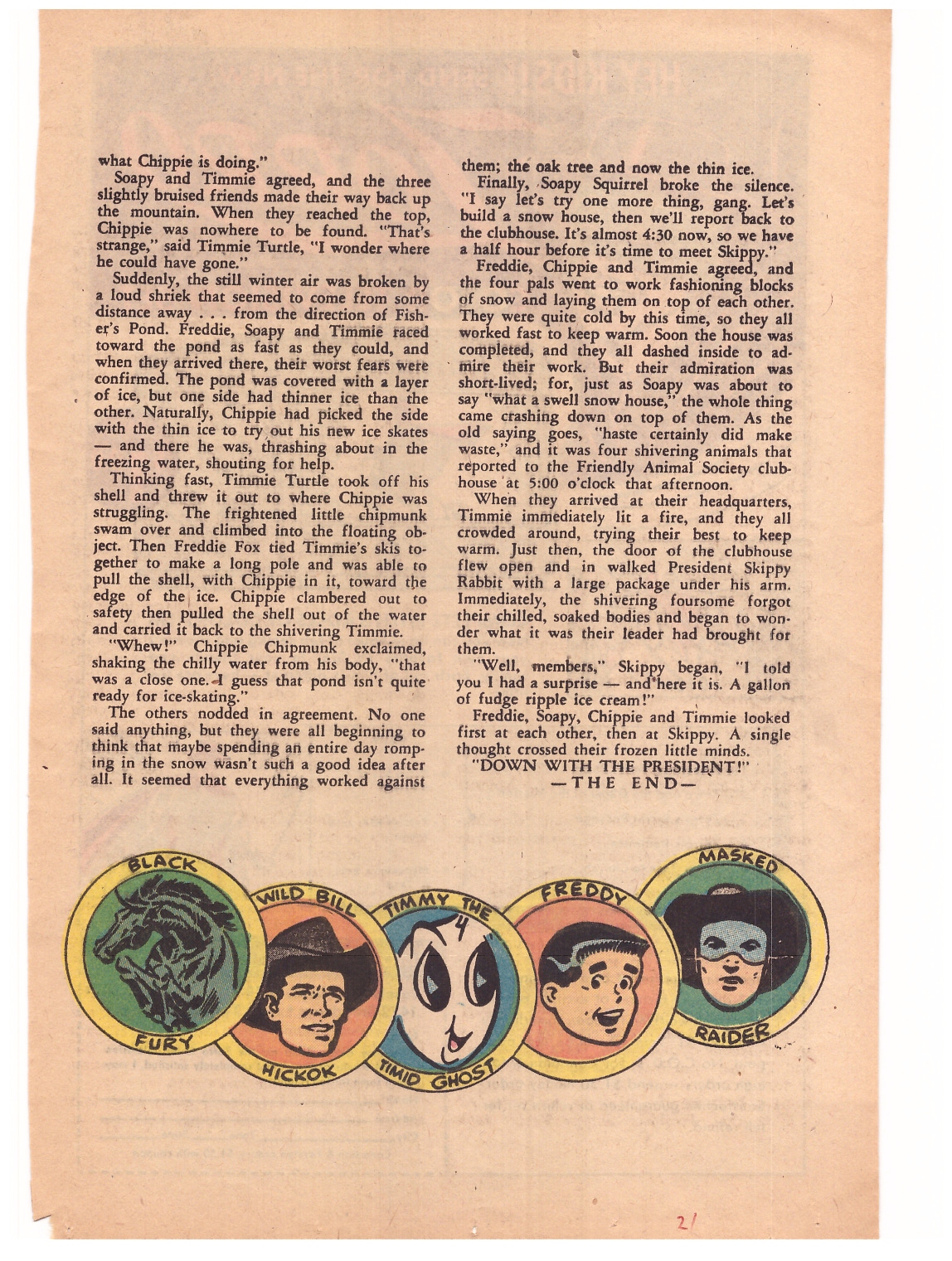 Read online Atomic Bunny comic -  Issue #17 - 21