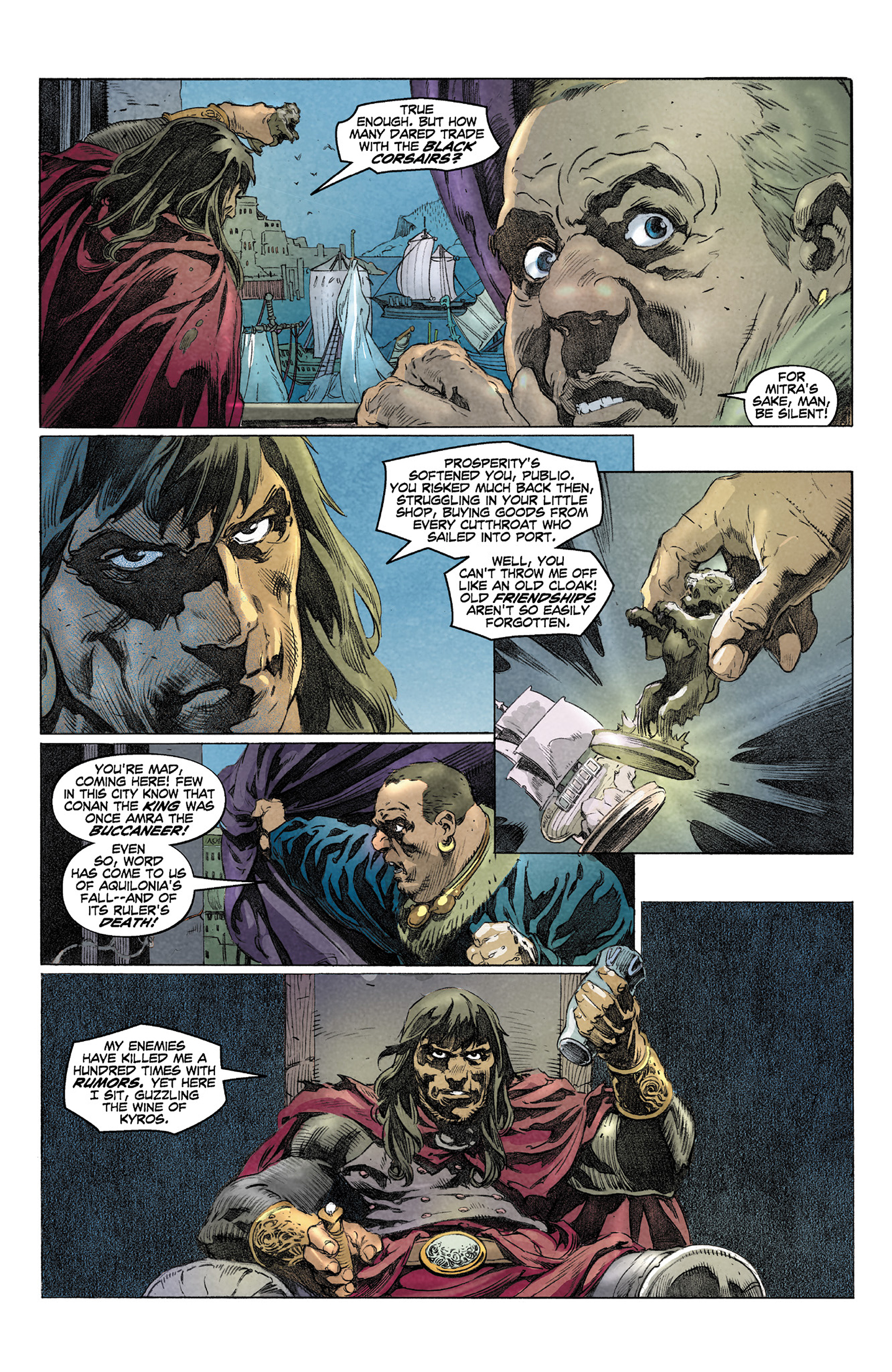 Read online King Conan: The Conqueror comic -  Issue #1 - 8