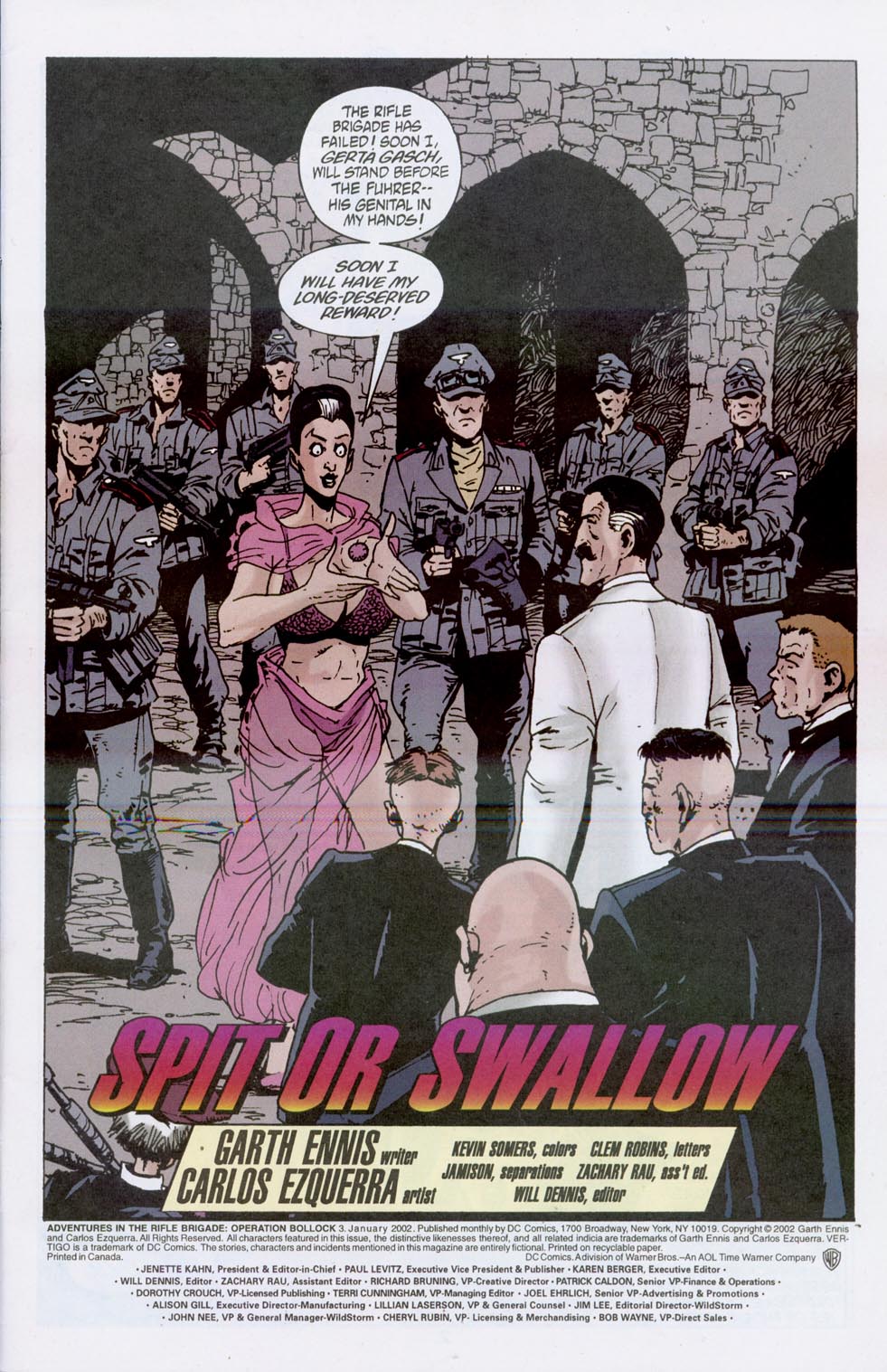 Read online Adventures in the Rifle Brigade: Operation Bollock comic -  Issue #3 - 2