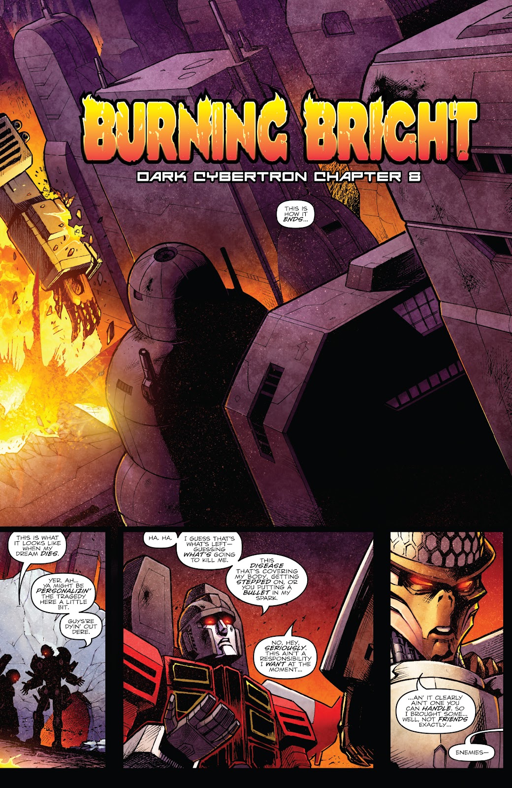 The Transformers: Dark Cybertron Finale issue Full - Page 32
