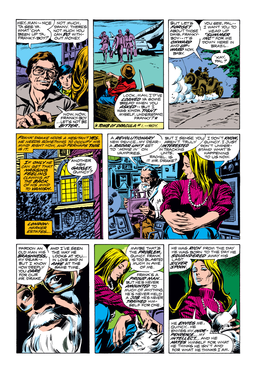 Read online Tomb of Dracula (1972) comic -  Issue #27 - 5