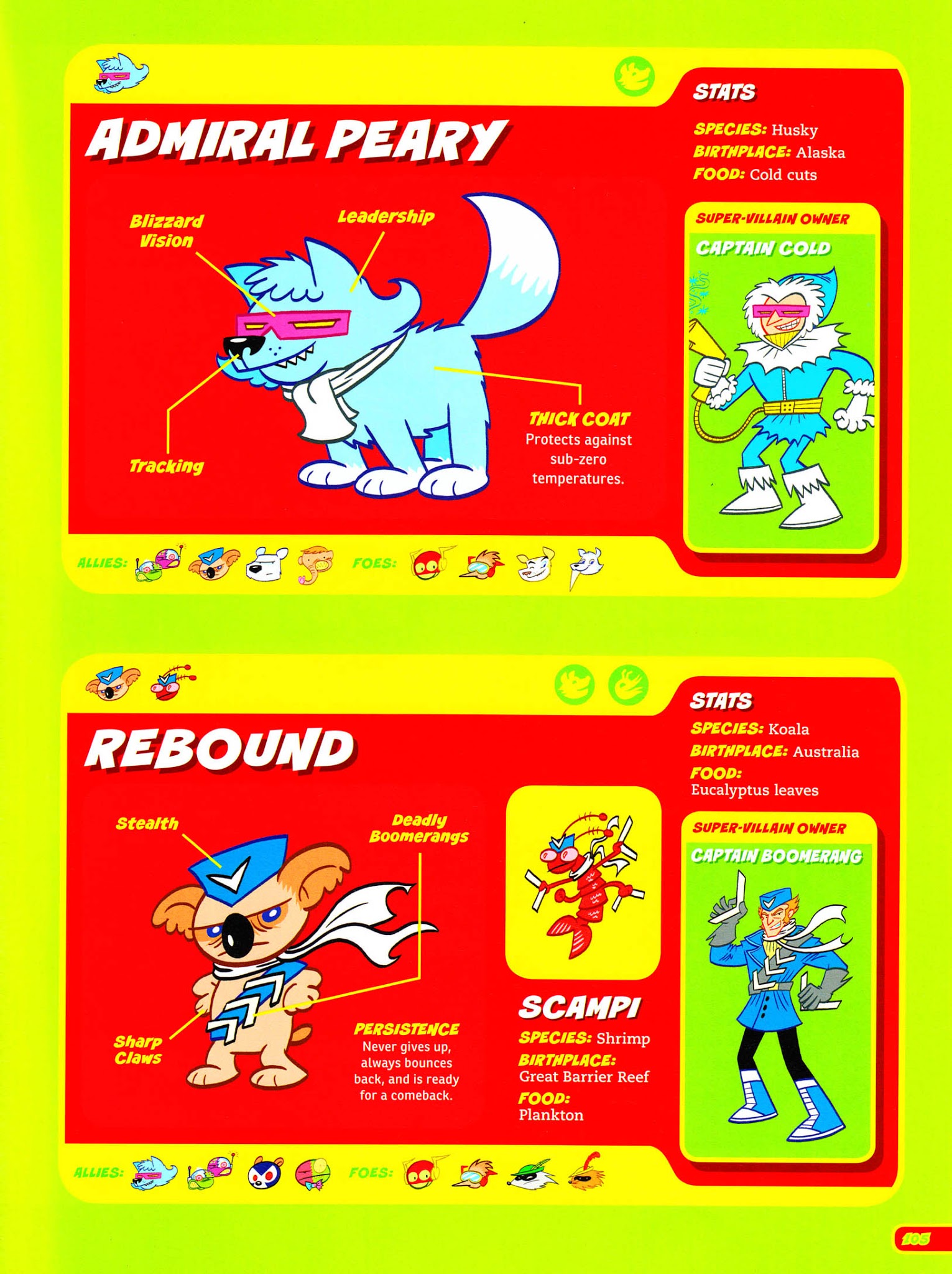 Read online DC Super-Pets Character Encyclopedia comic -  Issue # TPB - 107