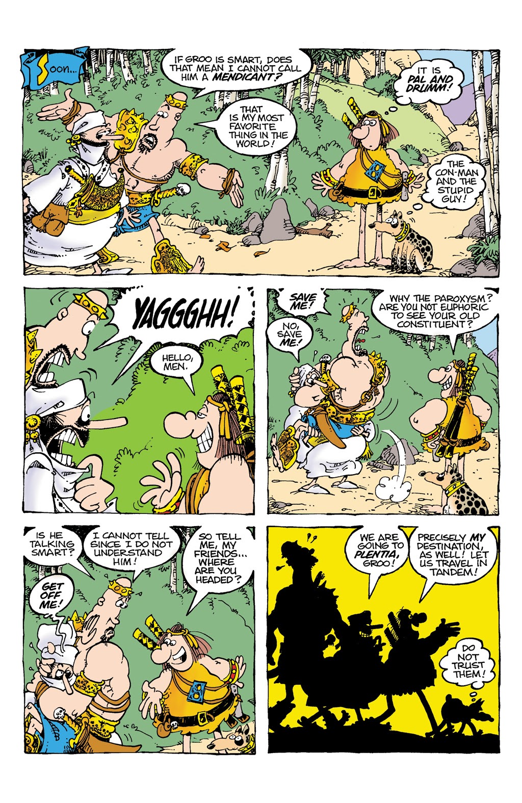 Read online Sergio Aragonés' Groo: The Most Intelligent Man In The World comic -  Issue # TPB - 63
