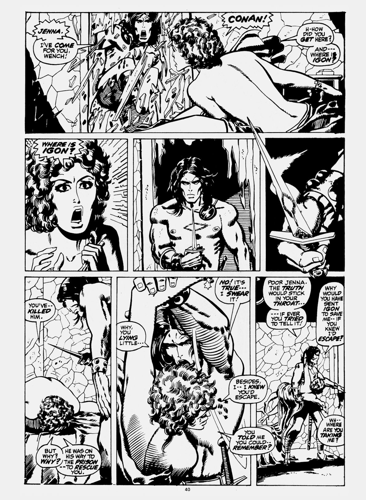 Read online Conan Saga comic -  Issue #04 - 40