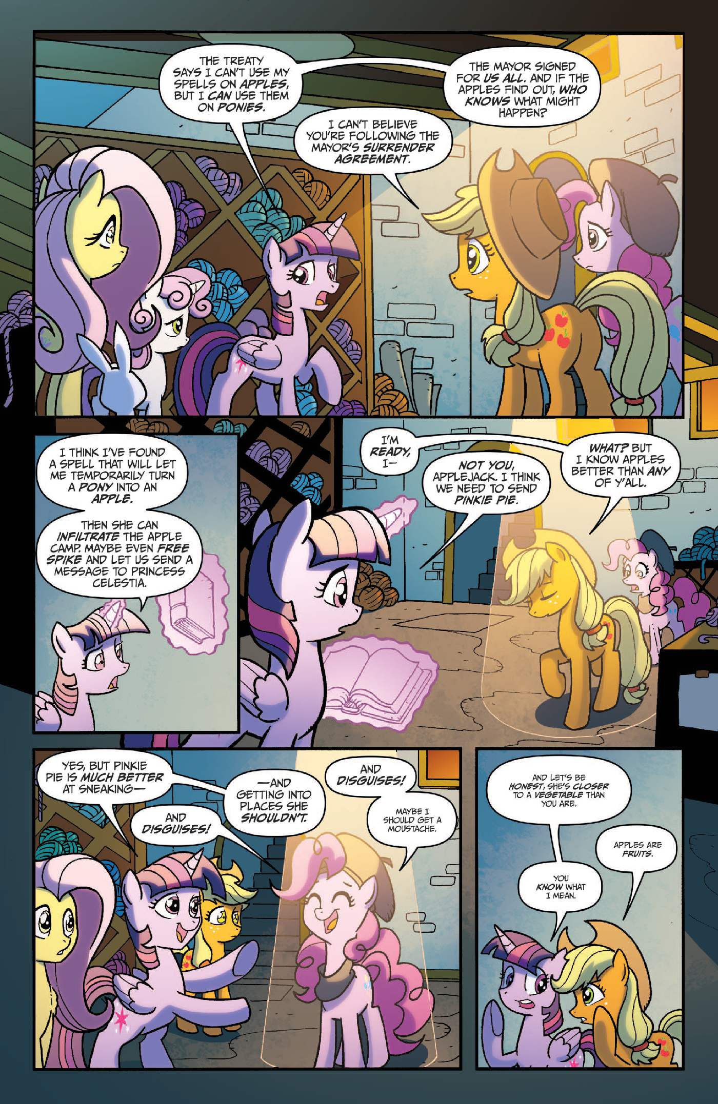 Read online My Little Pony: Friendship is Magic comic -  Issue #32 - 16