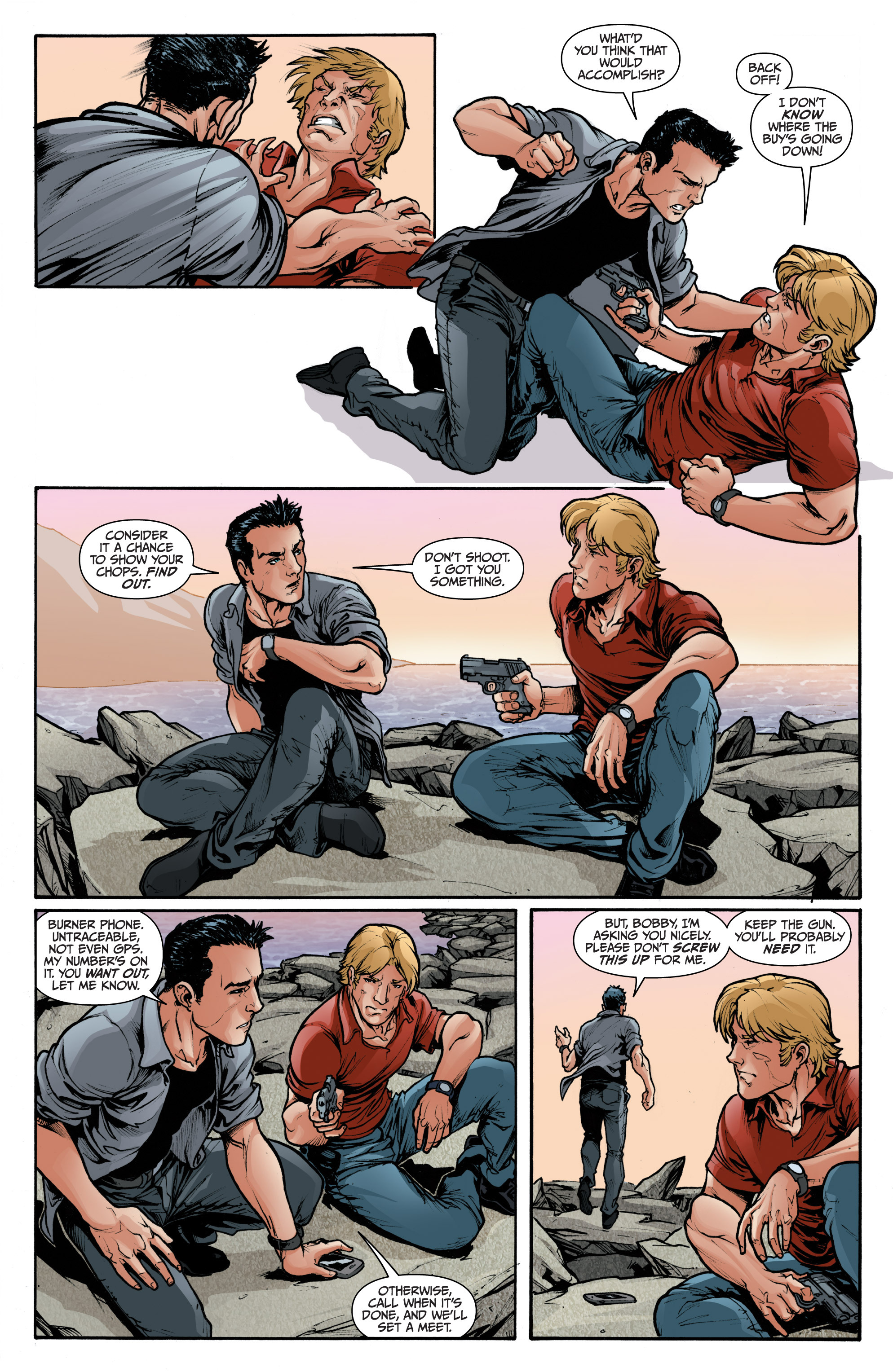 Read online 3 Guns comic -  Issue #2 - 9