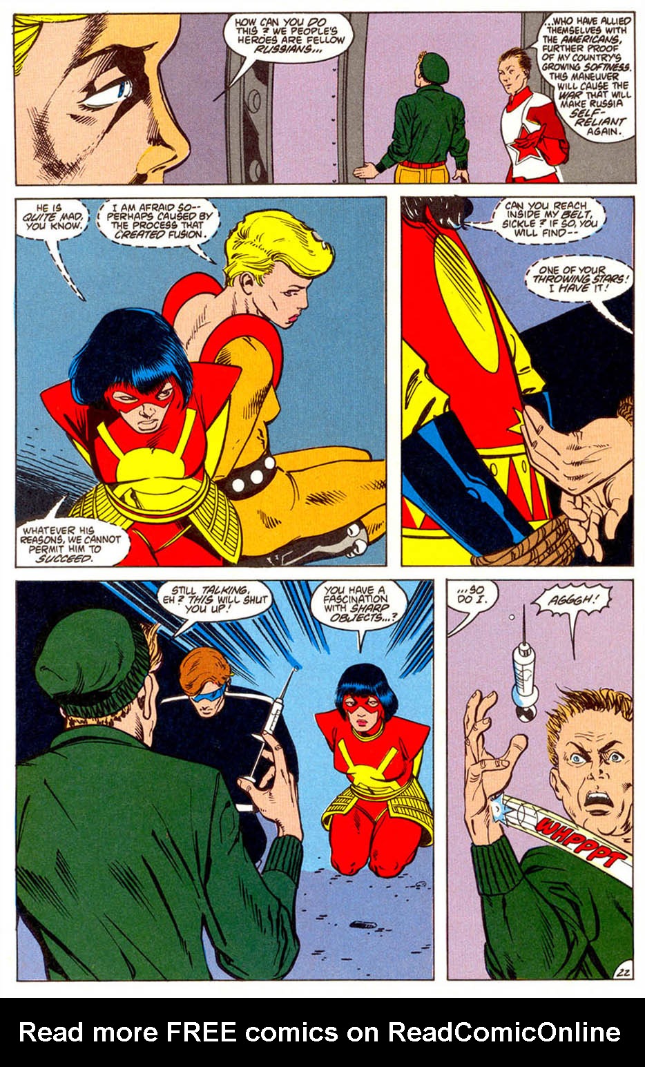 Read online The Outsiders (1985) comic -  Issue #23 - 23