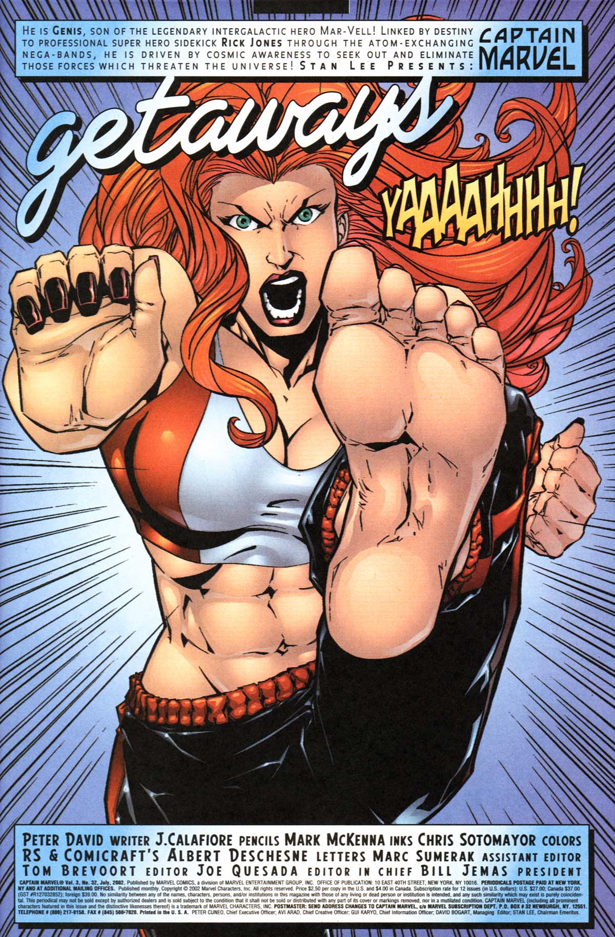 Read online Captain Marvel (1999) comic -  Issue #32 - 4