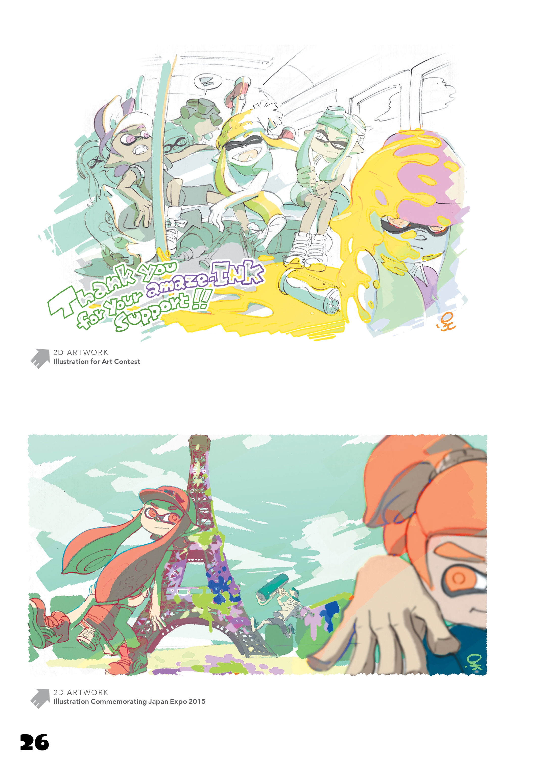 Read online The Art of Splatoon comic -  Issue # TPB (Part 1) - 21