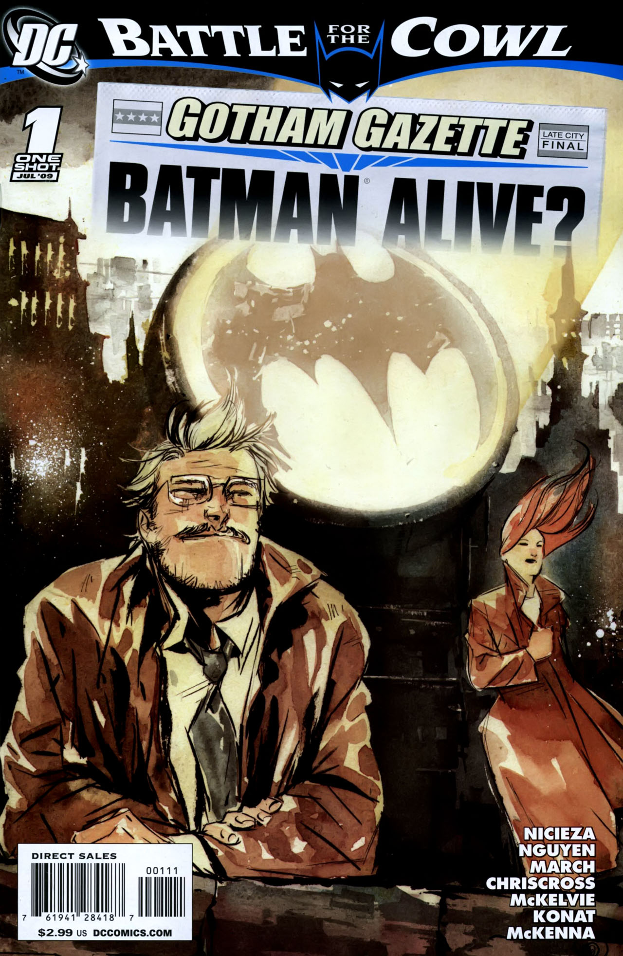 Read online Gotham Gazette comic -  Issue # Issue Batman Alive - 1