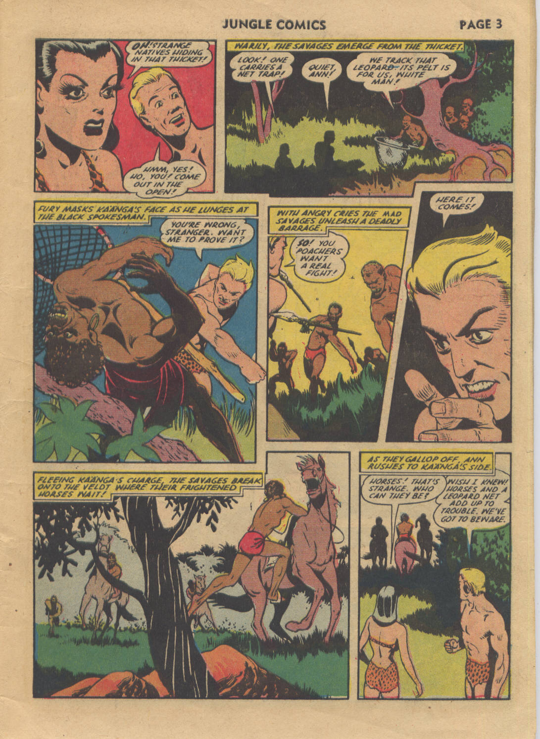 Read online Jungle Comics comic -  Issue #34 - 5