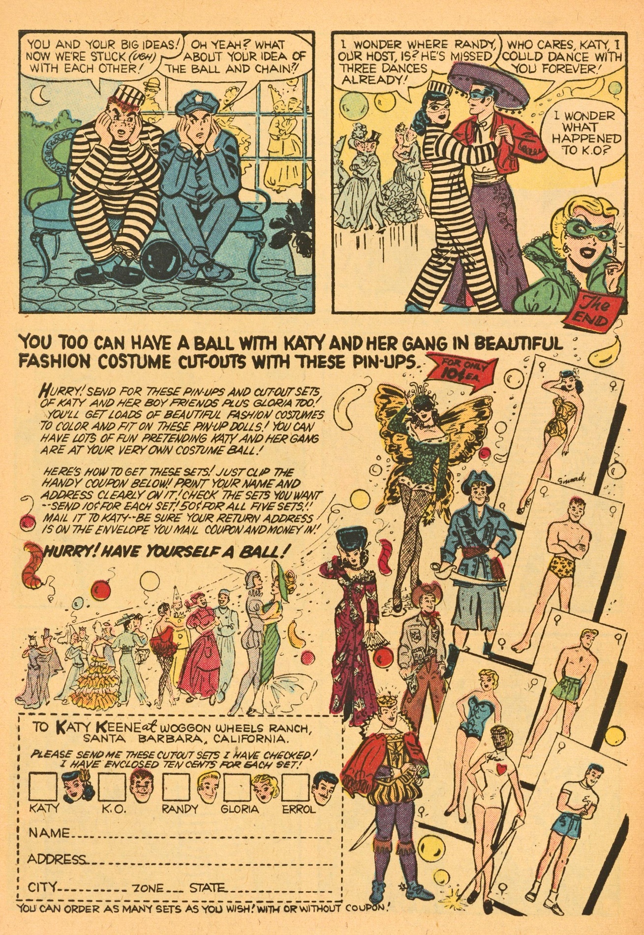 Read online Katy Keene (1949) comic -  Issue #38 - 8