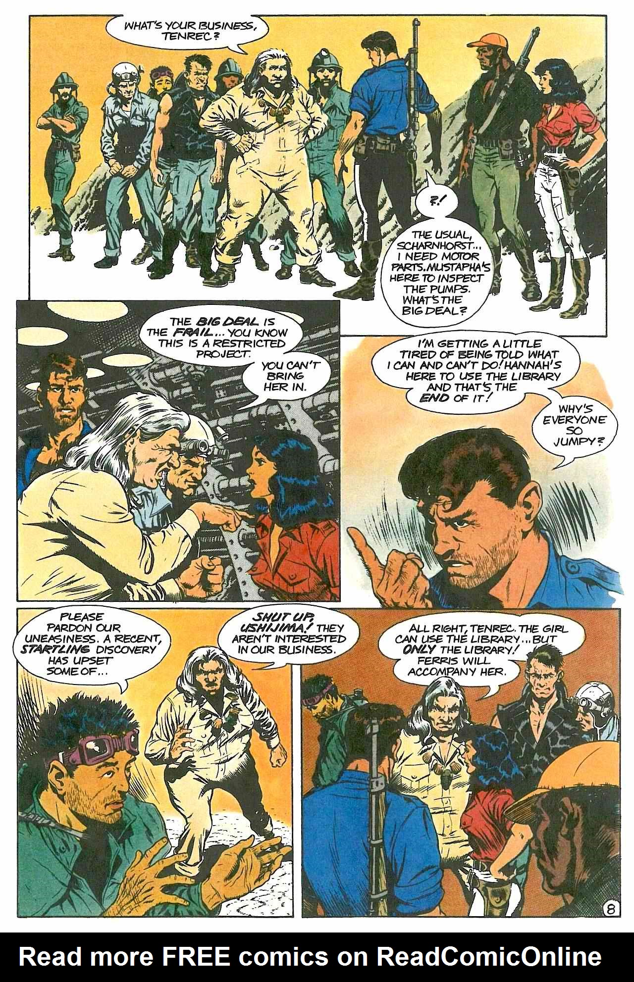 Read online Cadillacs & Dinosaurs comic -  Issue #4 - 10