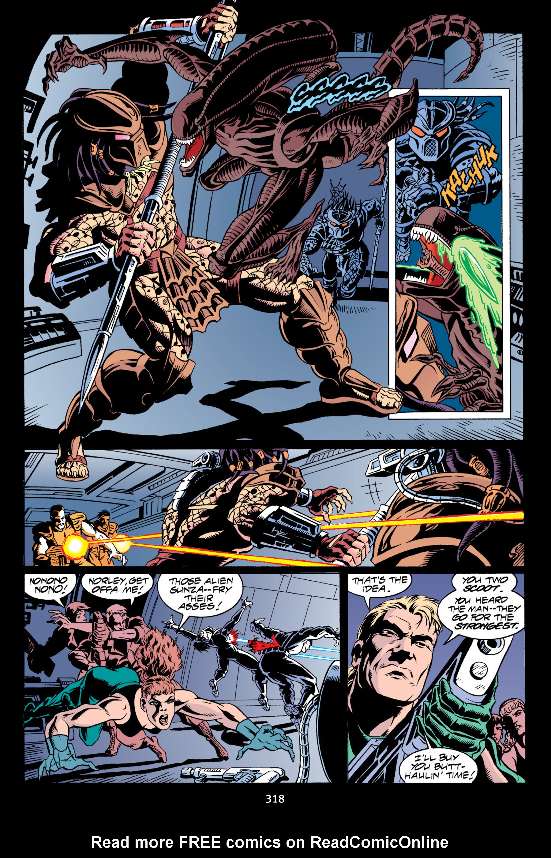 Read online Aliens vs. Predator Omnibus comic -  Issue # _TPB 2 Part 3 - 93