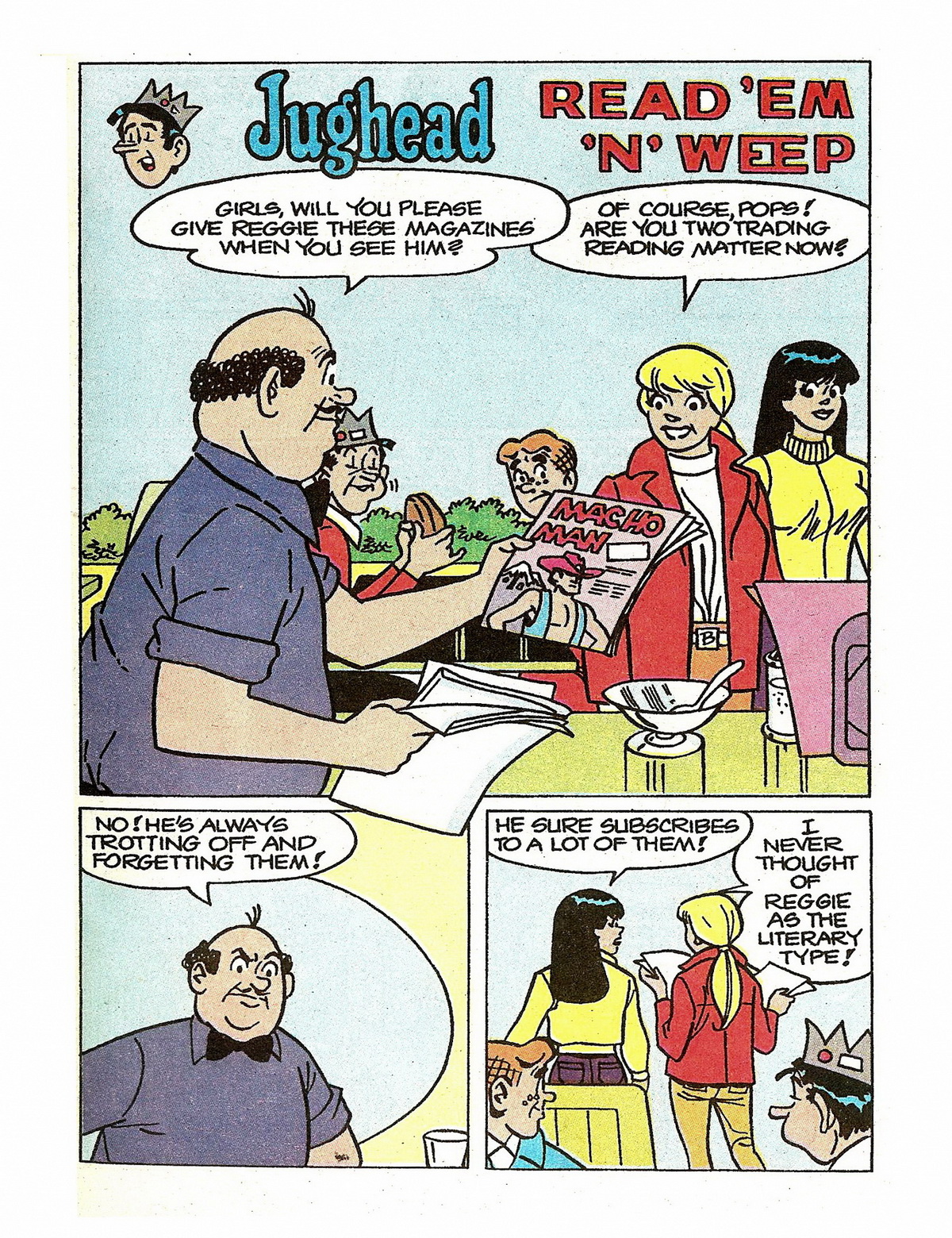 Read online Jughead's Double Digest Magazine comic -  Issue #24 - 25