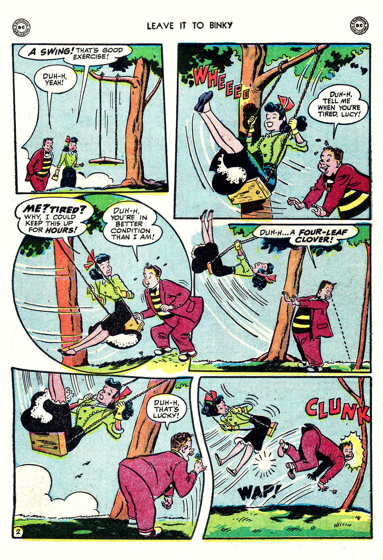 Read online Leave it to Binky comic -  Issue #6 - 12