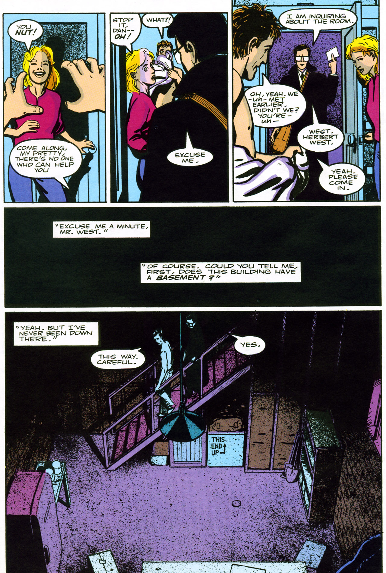 Read online Re-Animator (1991) comic -  Issue #1 - 13