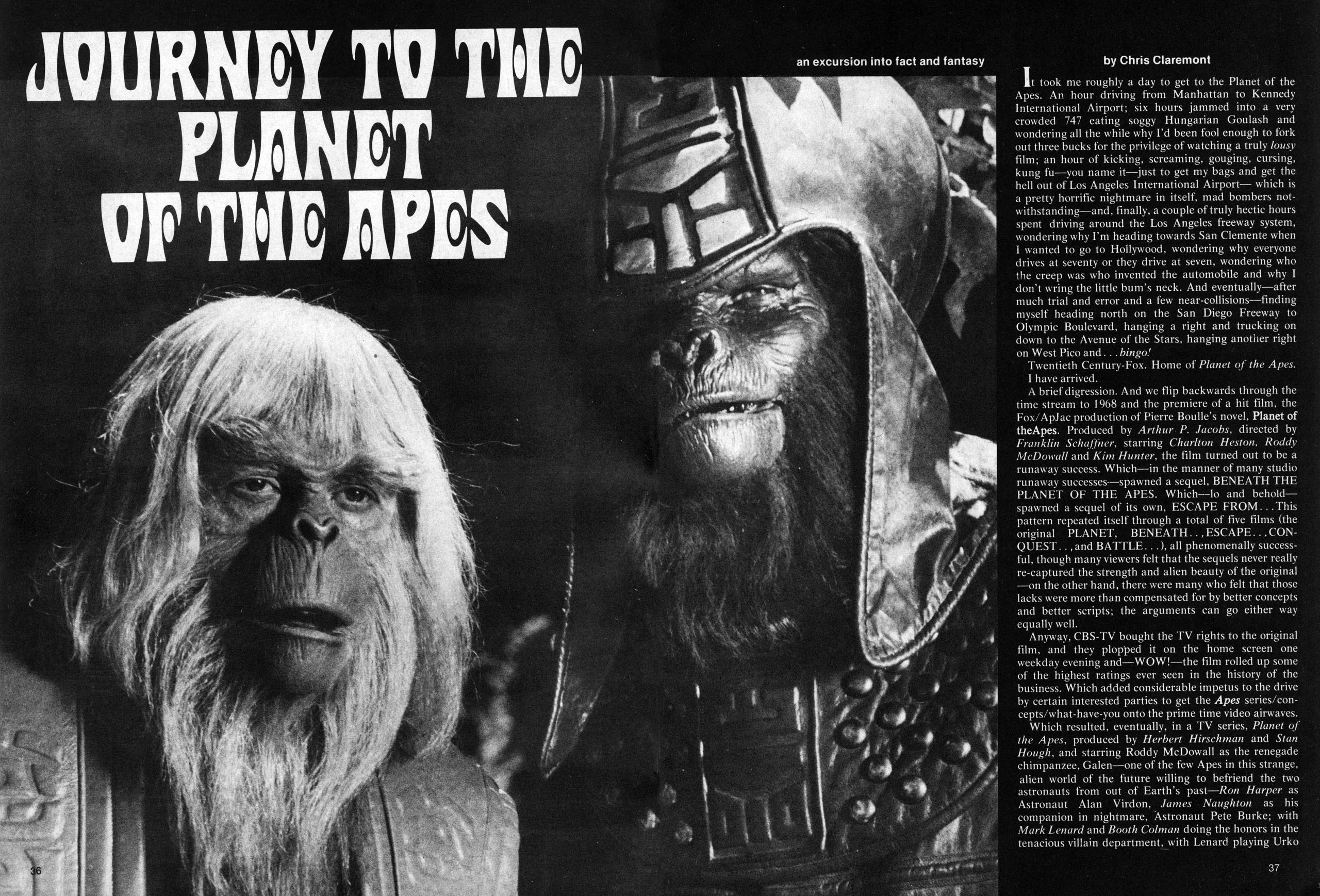 Read online Planet of the Apes comic -  Issue #3 - 36