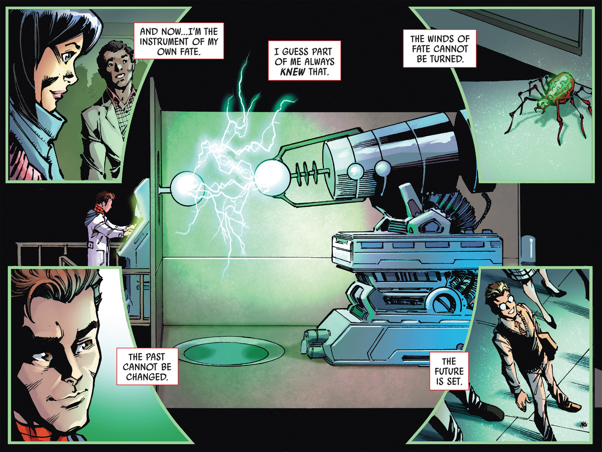 Read online The Amazing Spider-Man & Silk: The Spider(fly) Effect (Infinite Comics) comic -  Issue #5 - 32