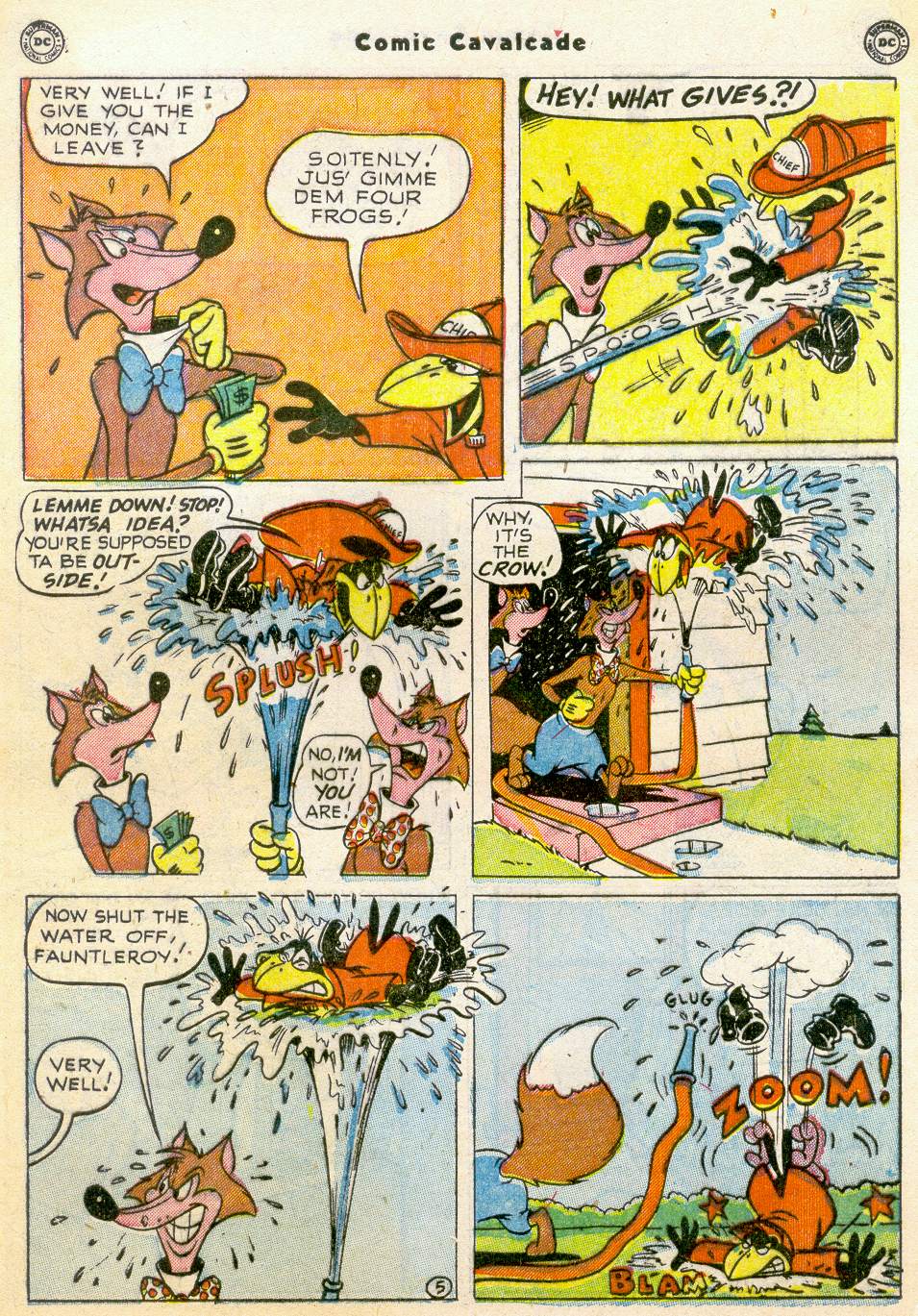 Read online Comic Cavalcade comic -  Issue #41 - 7