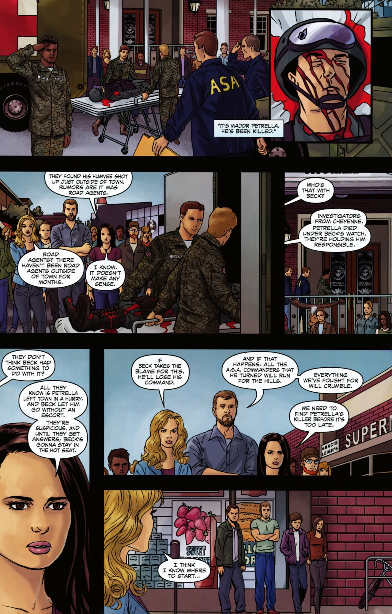 Read online Jericho comic -  Issue #5 - 11