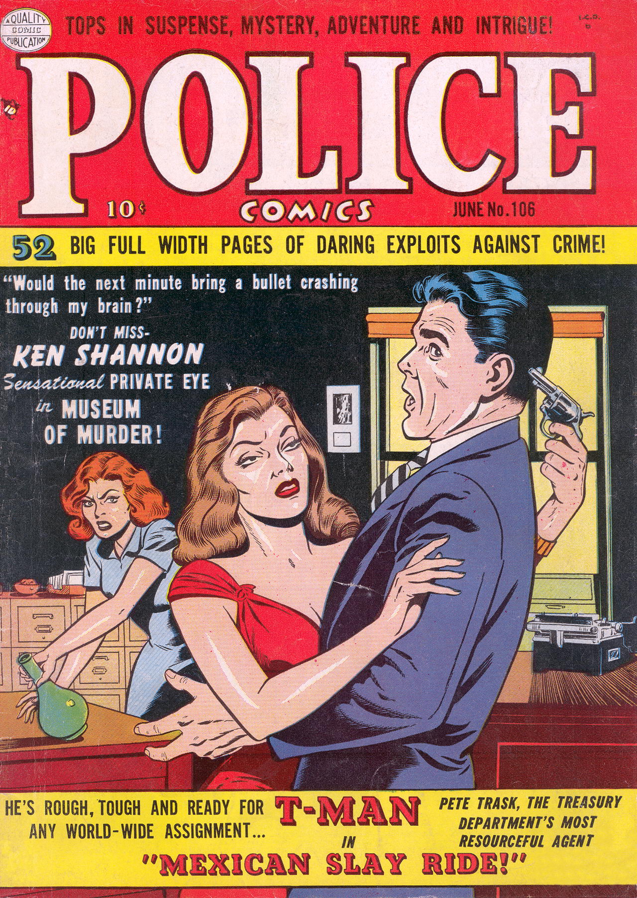 Read online Police Comics comic -  Issue #106 - 1