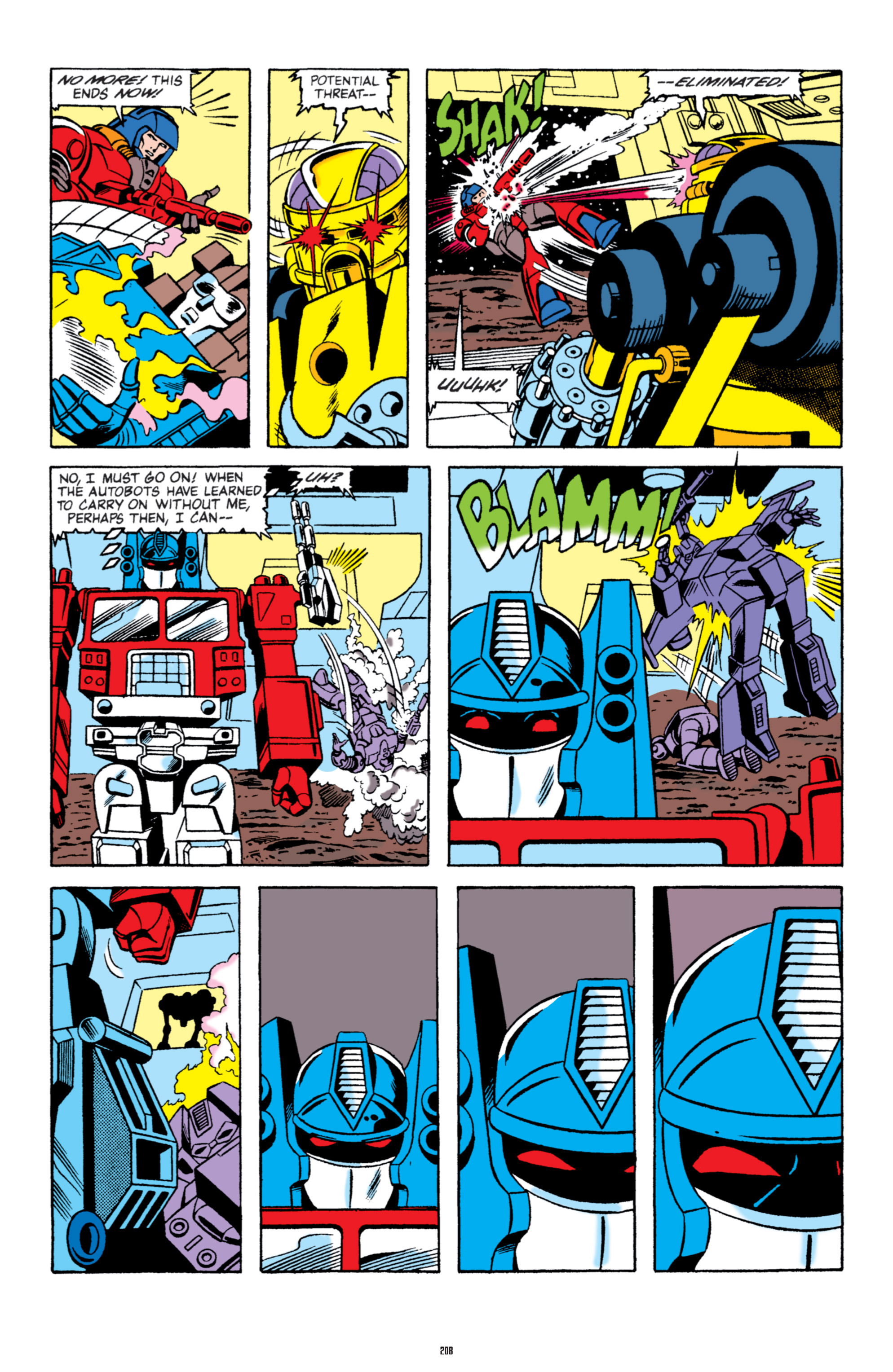 Read online The Transformers Classics comic -  Issue # TPB 5 - 209