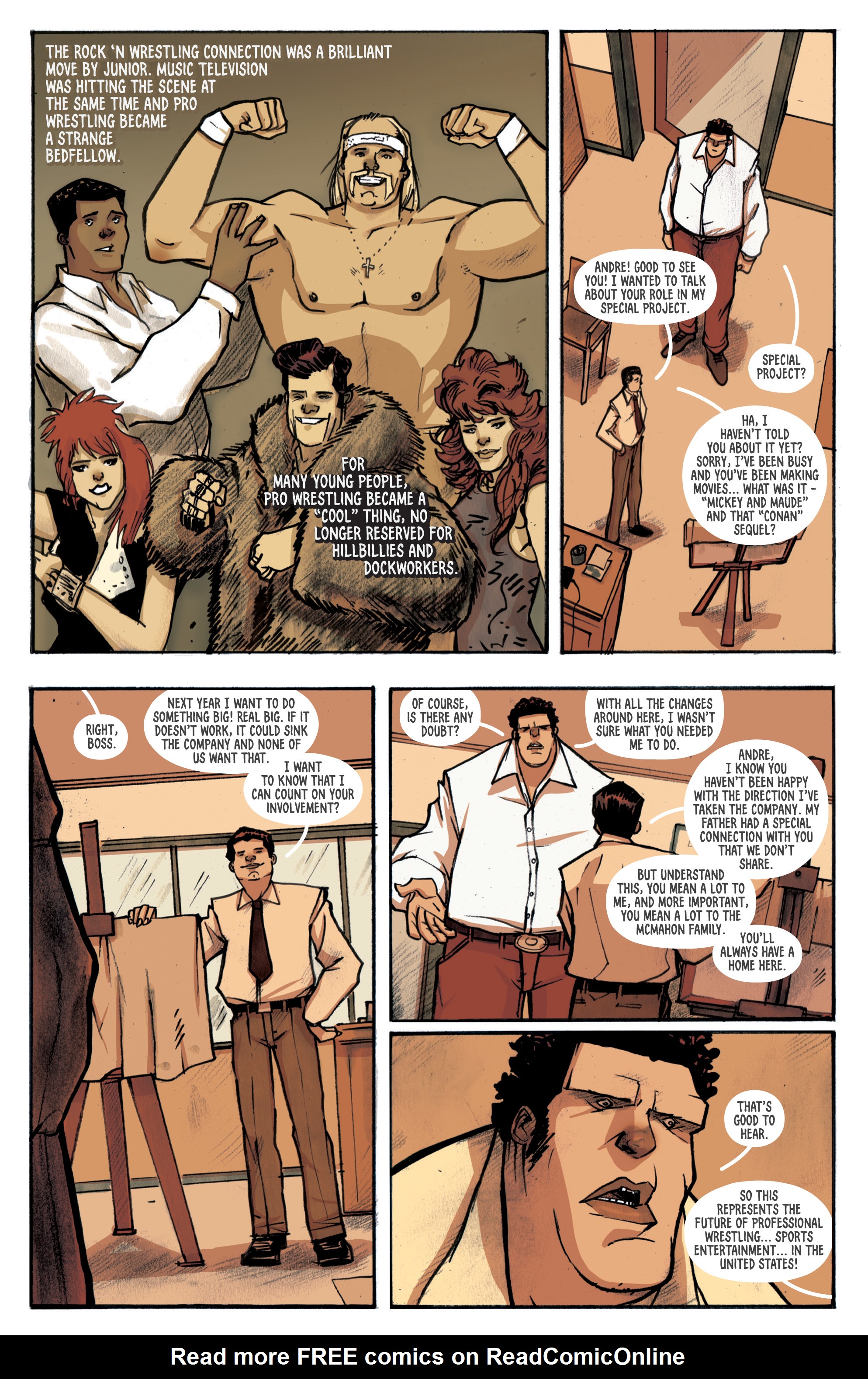 Read online Andre the Giant: Closer To Heaven comic -  Issue # TPB - 82